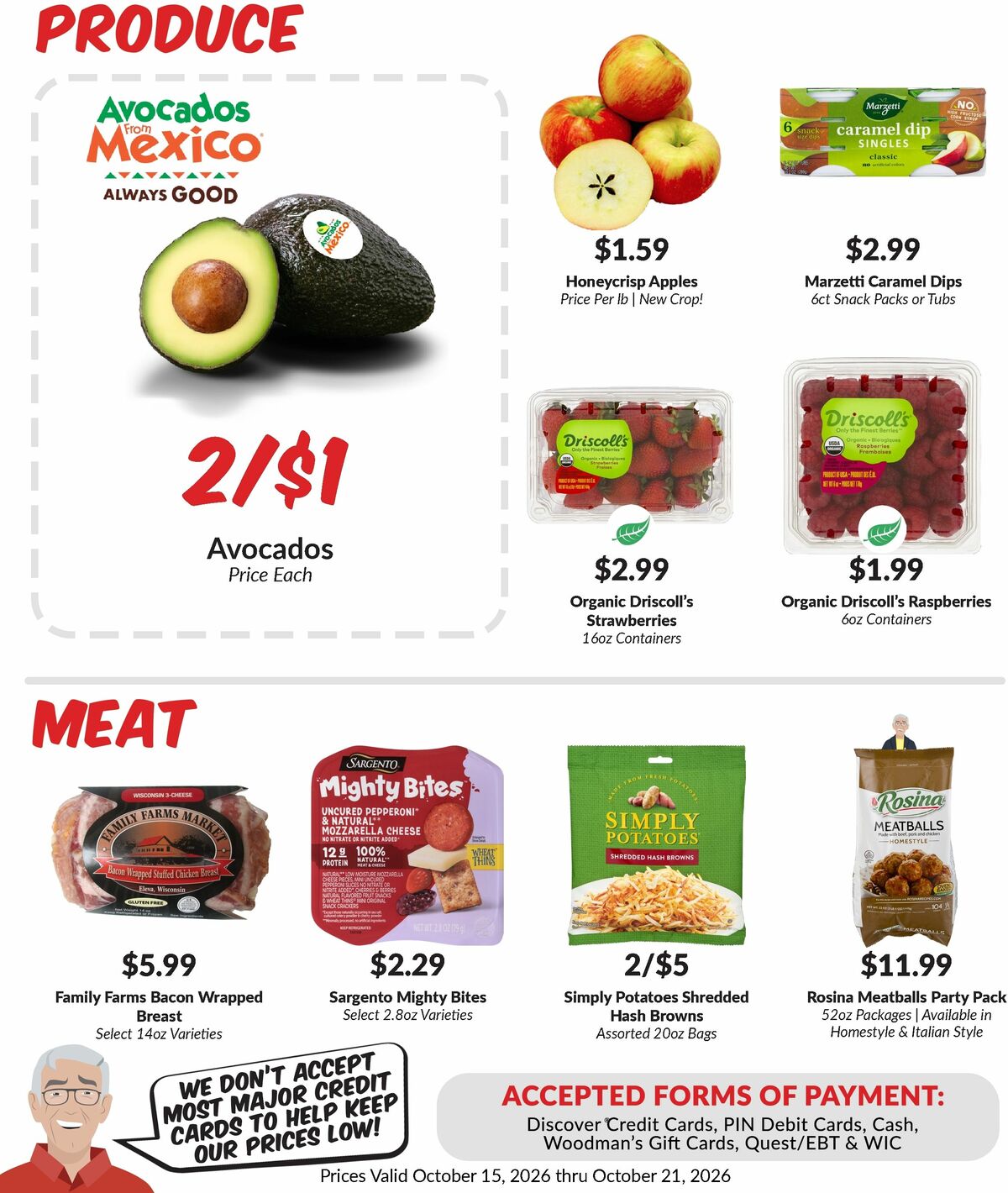 Woodmans Food Market Weekly Ad from October 15