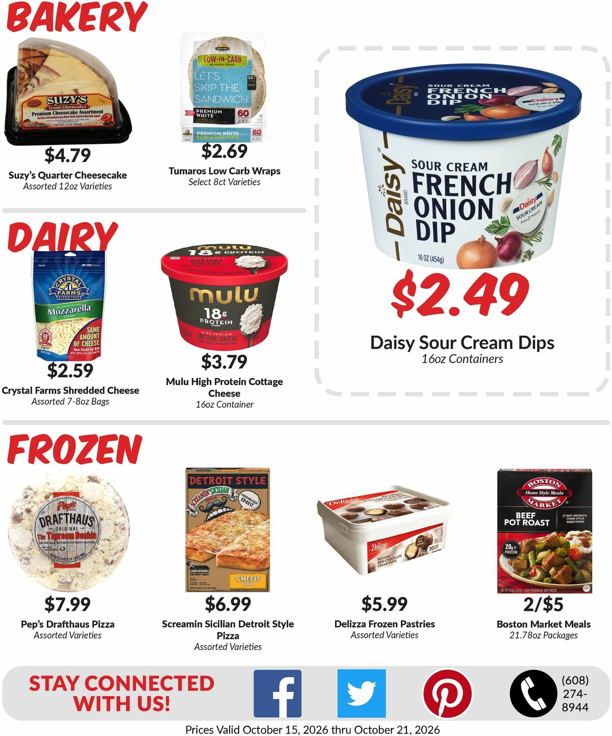 Woodmans Food Market Weekly Ad from October 15