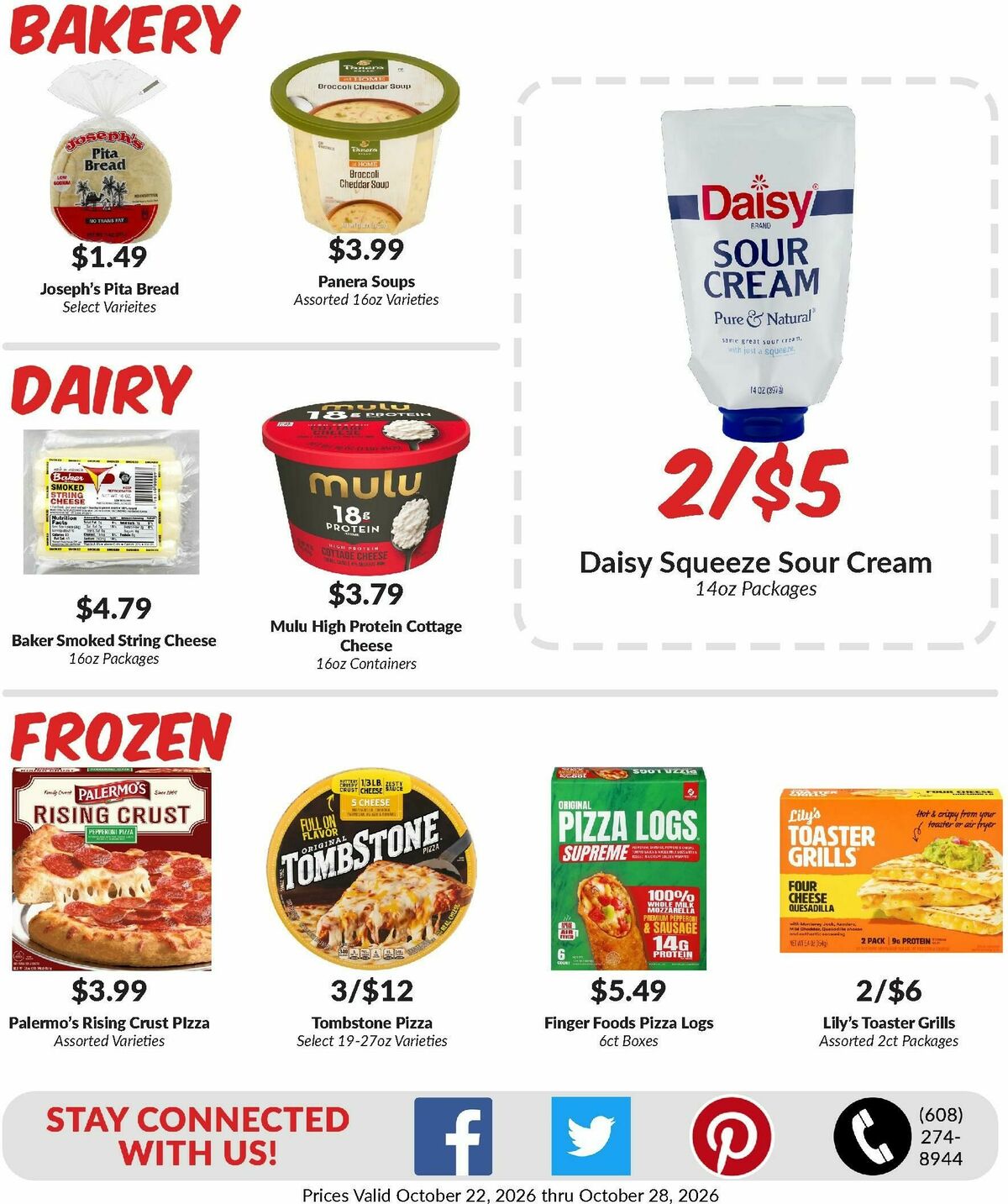 Woodmans Food Market Weekly Ad from October 22