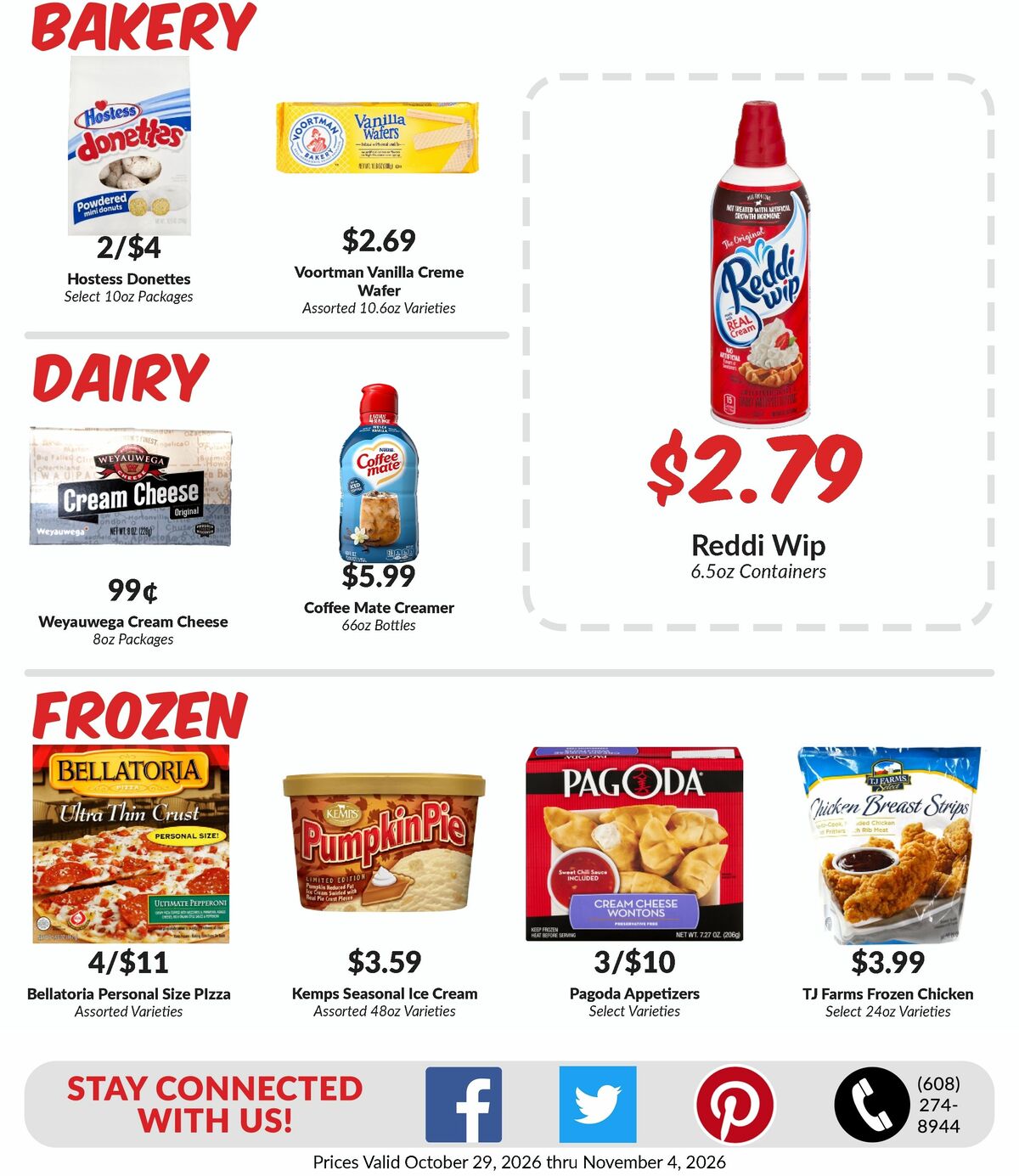 Woodmans Food Market Weekly Ad from October 29