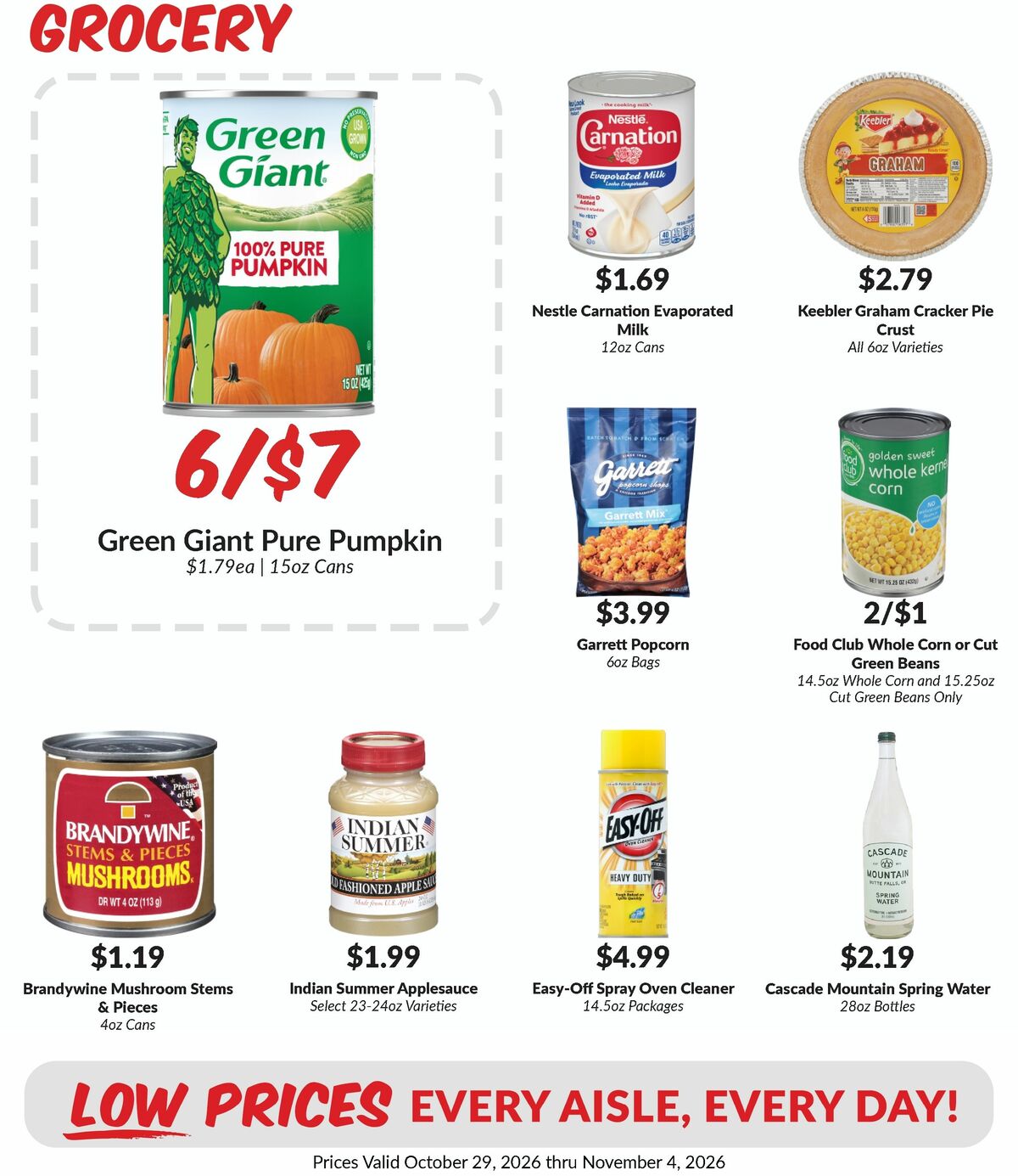 Woodmans Food Market Weekly Ad from October 29