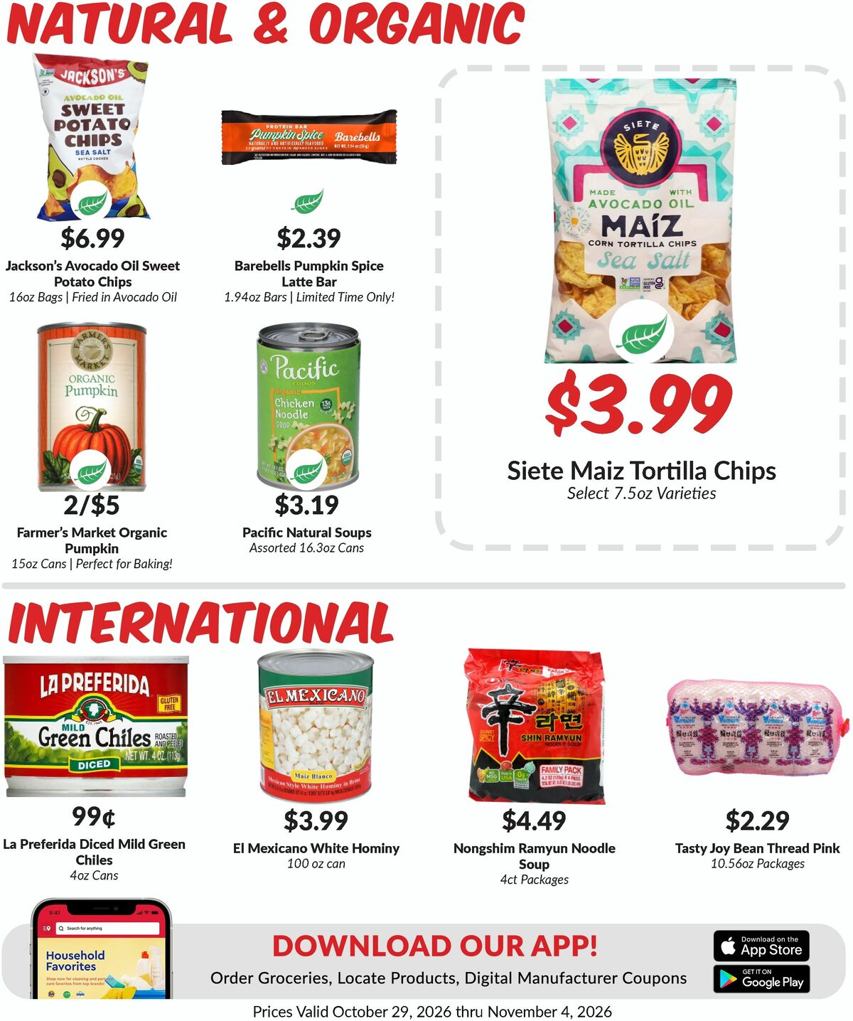 Woodmans Food Market Weekly Ad from October 29
