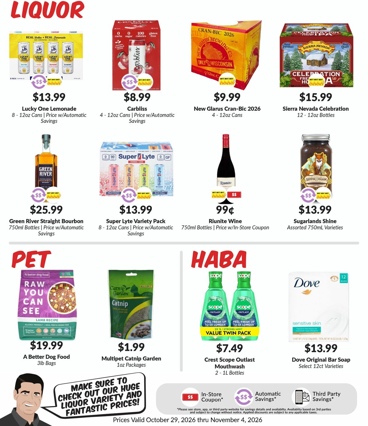 Woodmans Food Market Weekly Ad from October 29