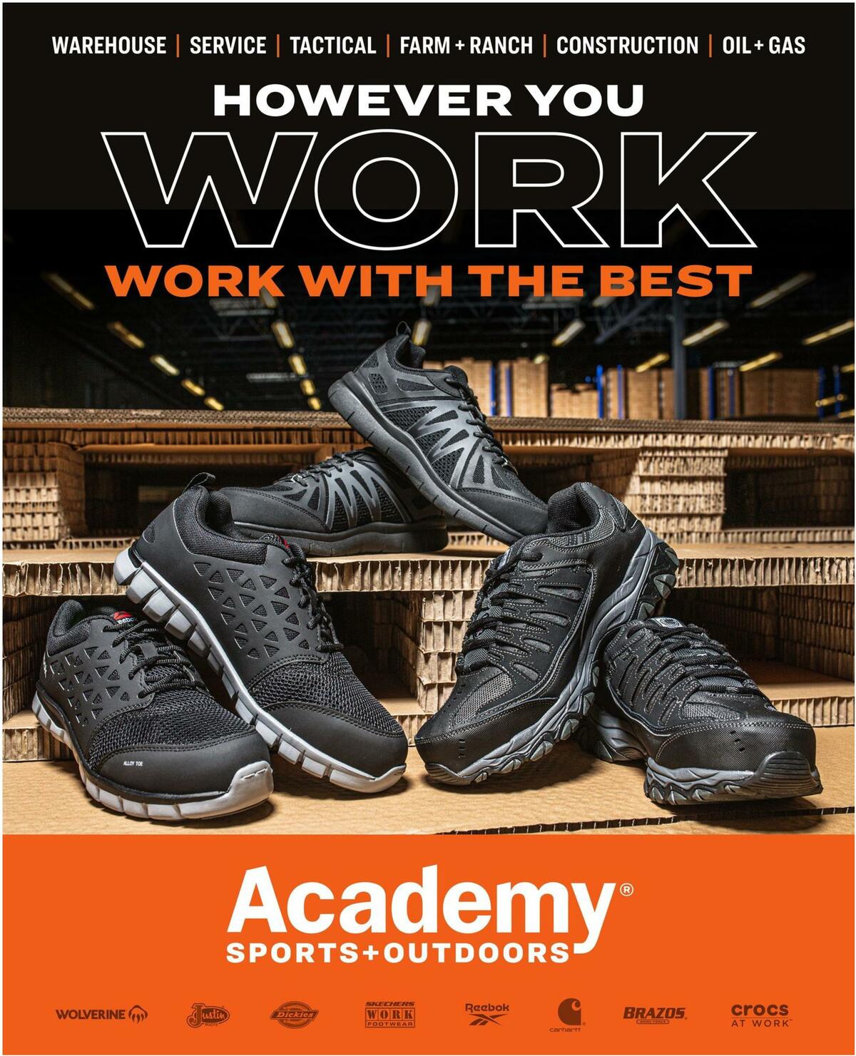 Academy Sports + Outdoors Spring Workwear Guide Weekly Ads and