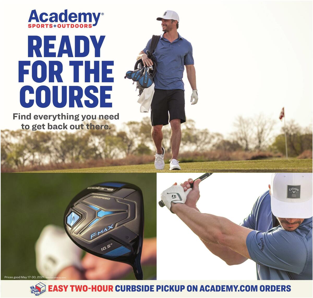 Academy Sports + Outdoors Golf Guide Weekly Ads and Circulars from May 17