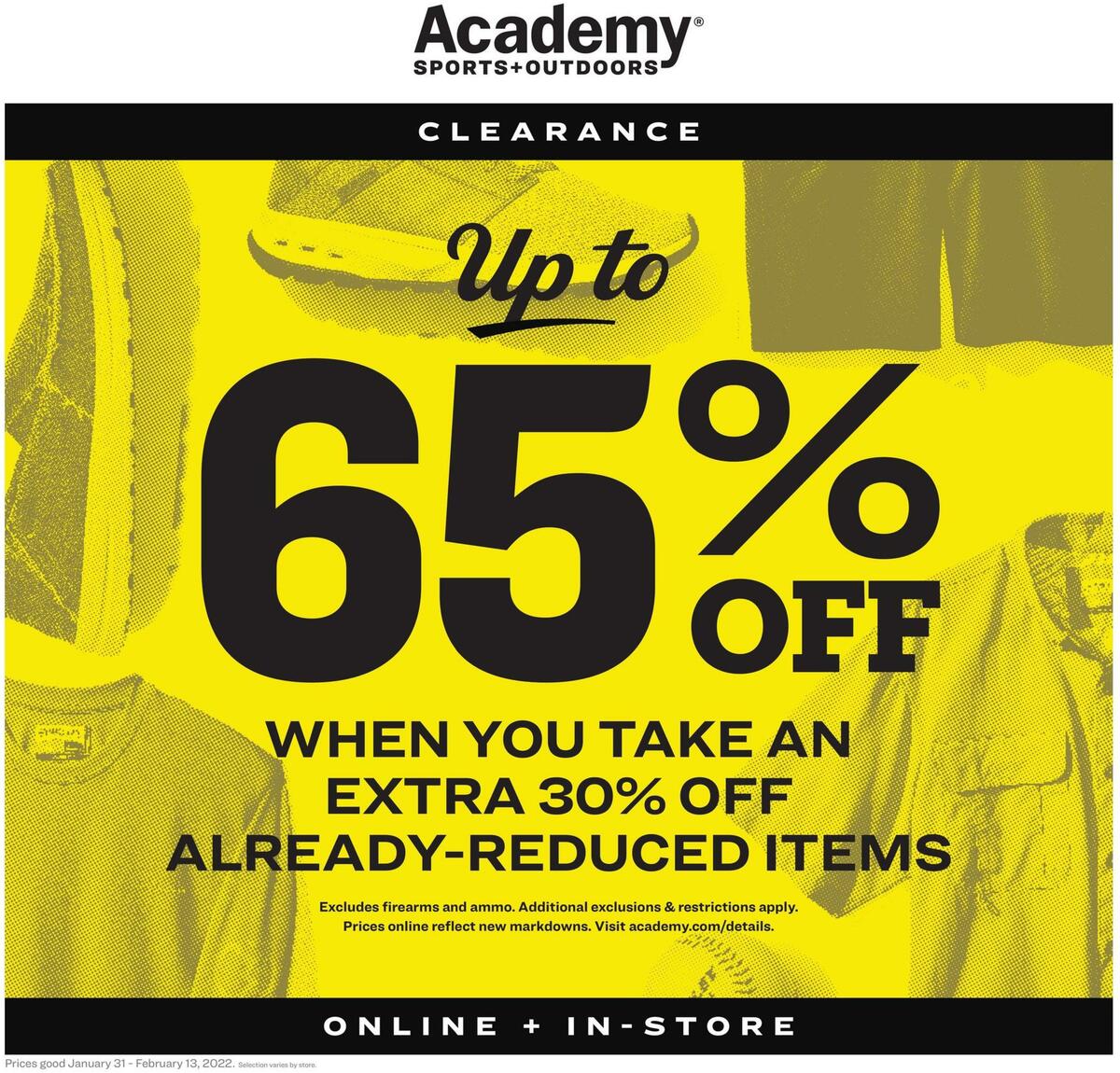 Academy Sports + Outdoors Weekly Ads and Circulars from January 31