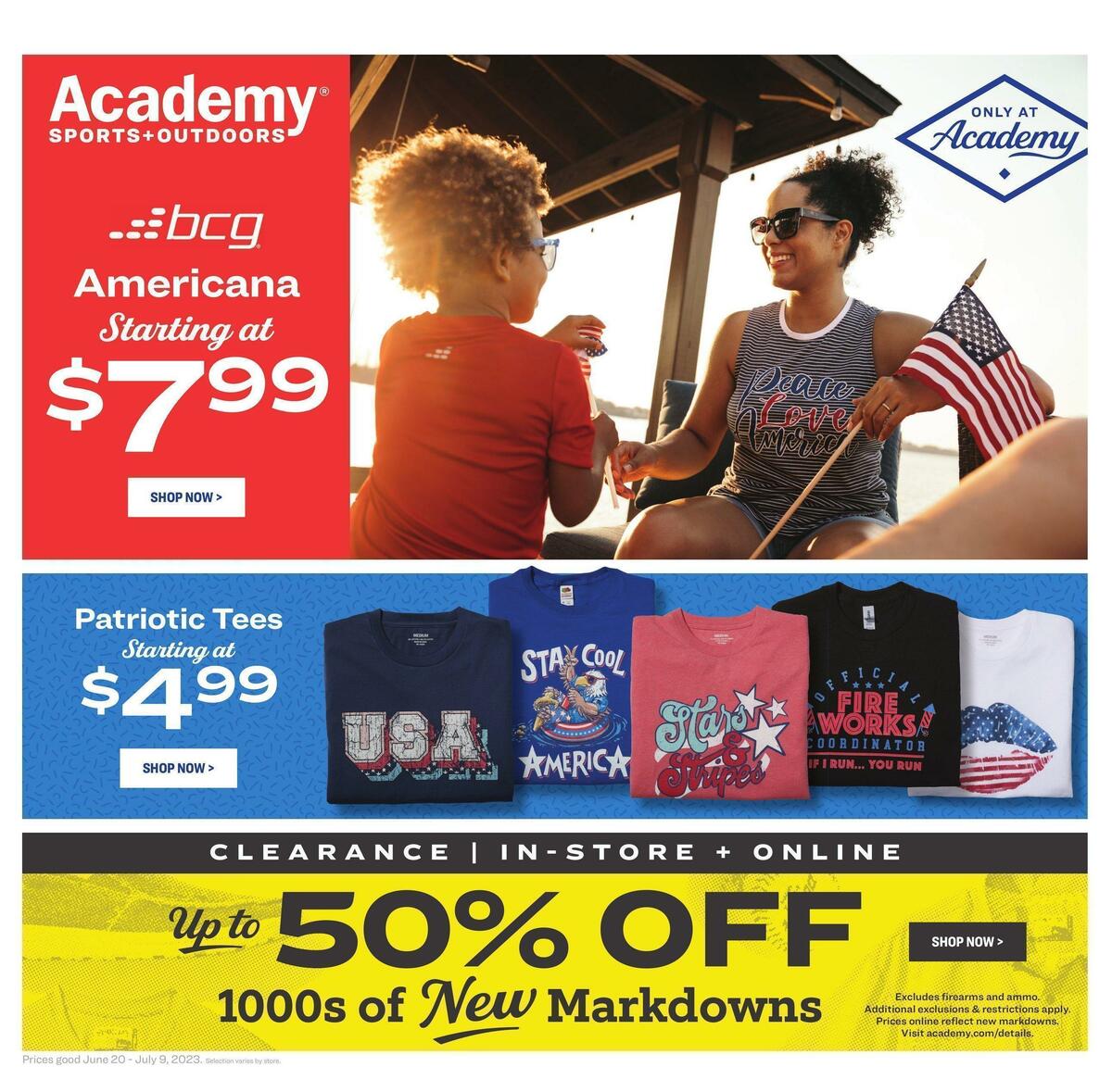 Academy Sports + Outdoors Weekly Ads and Circulars from June 20