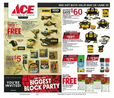 Ace Hardware Red Hot Buys
