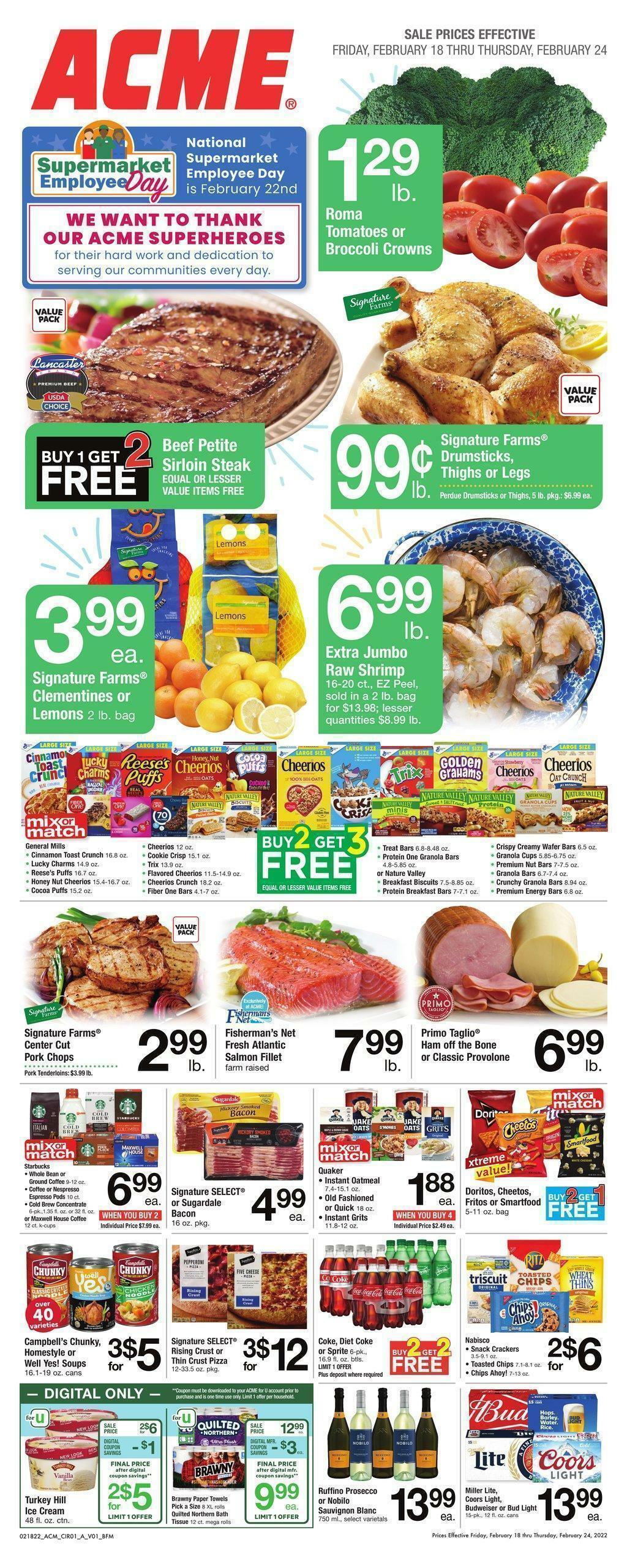 ACME Markets Weekly Ads & Special Buys from February 18