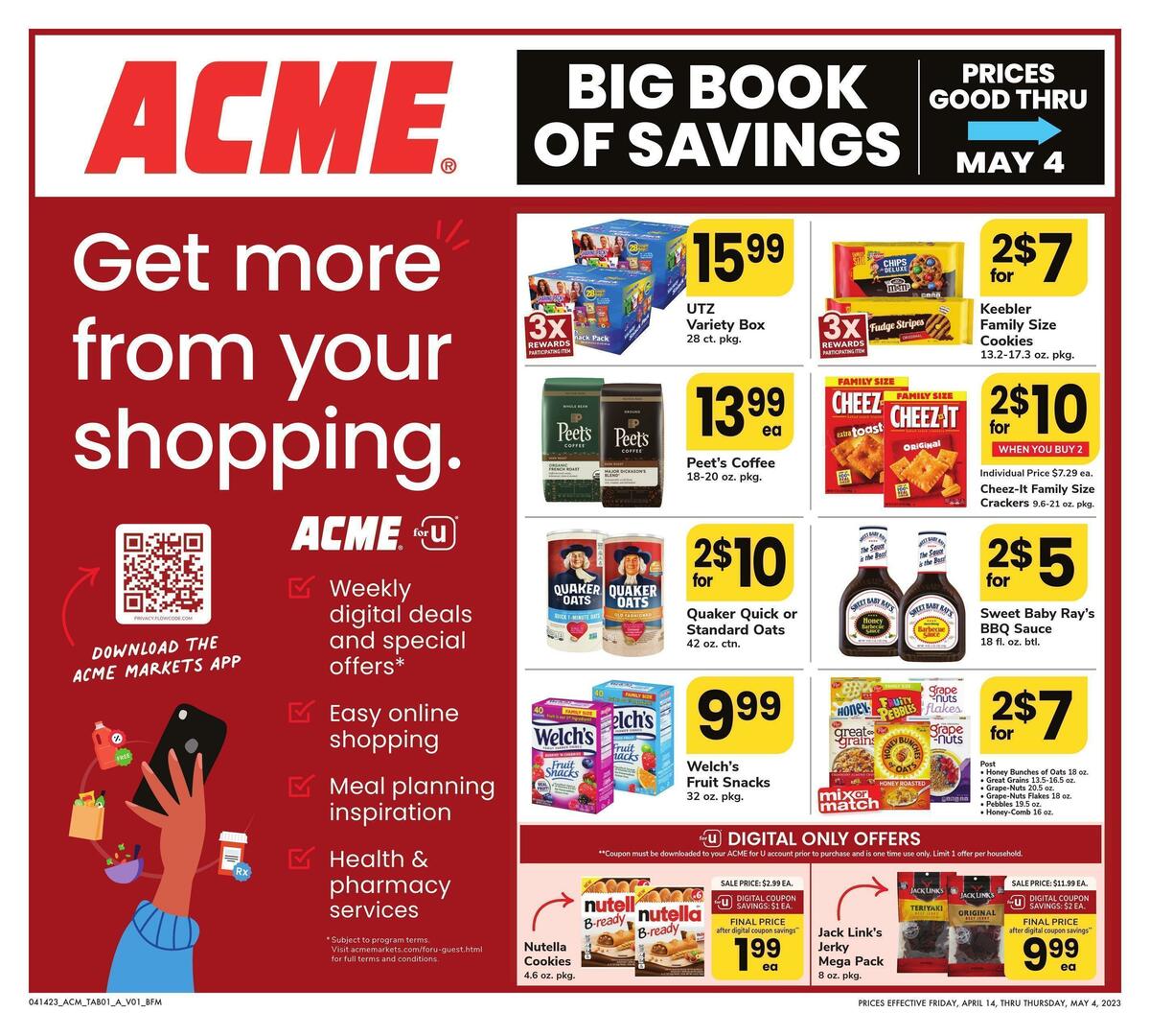 ACME Markets Big Book of Savings Weekly Ads & Special Buys from April 14