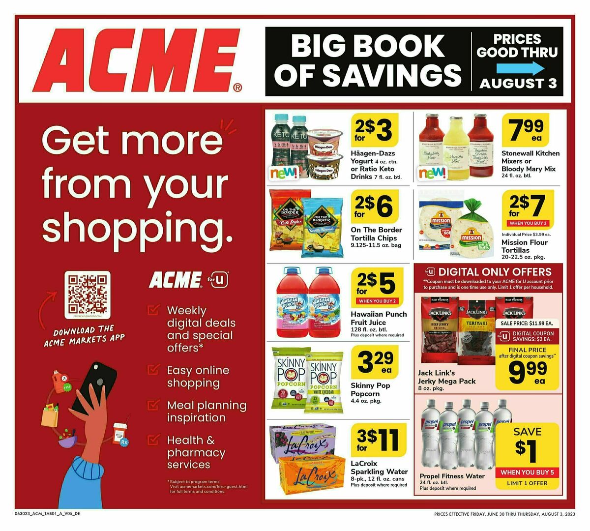 ACME Markets Big Book of Savings Weekly Ads & Special Buys from June 30