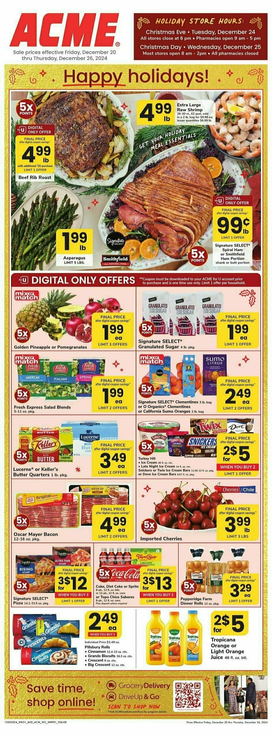 ACME Markets Weekly Ads & Special Buys from December 20