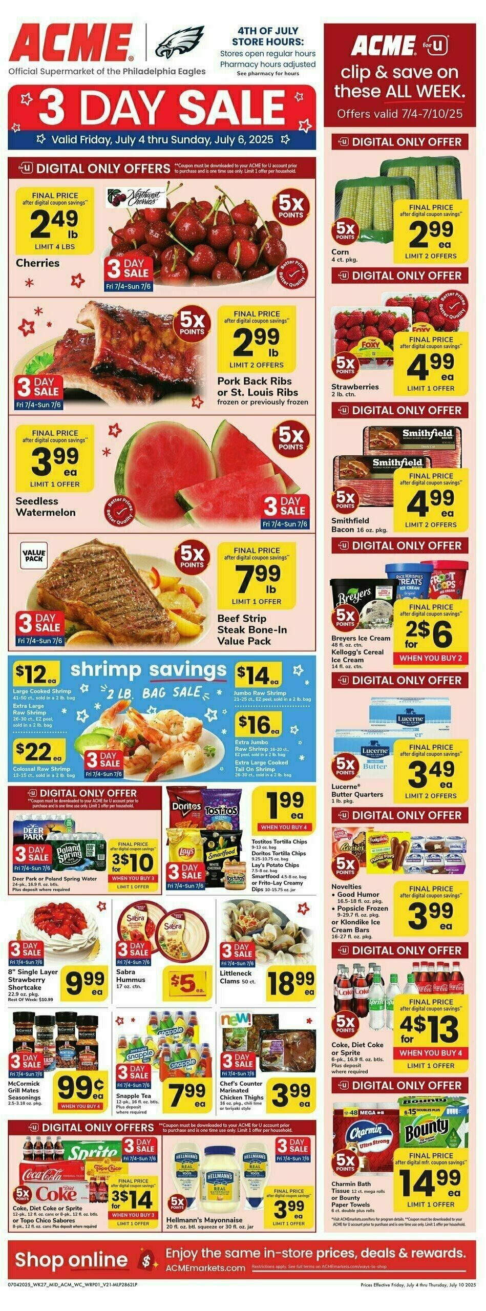 ACME Markets Weekly Ads & Special Buys from July 4