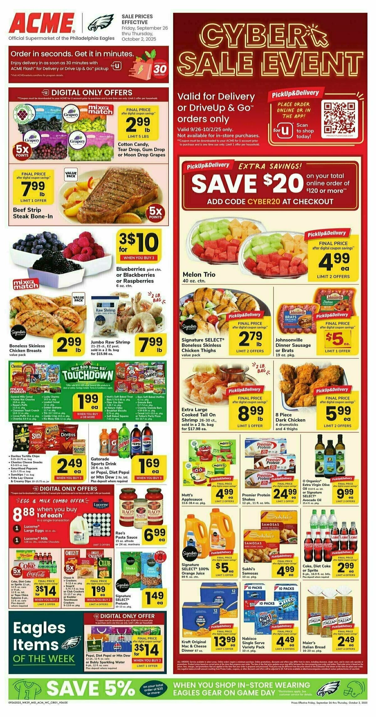 ACME Markets Weekly Ads & Special Buys from September 26
