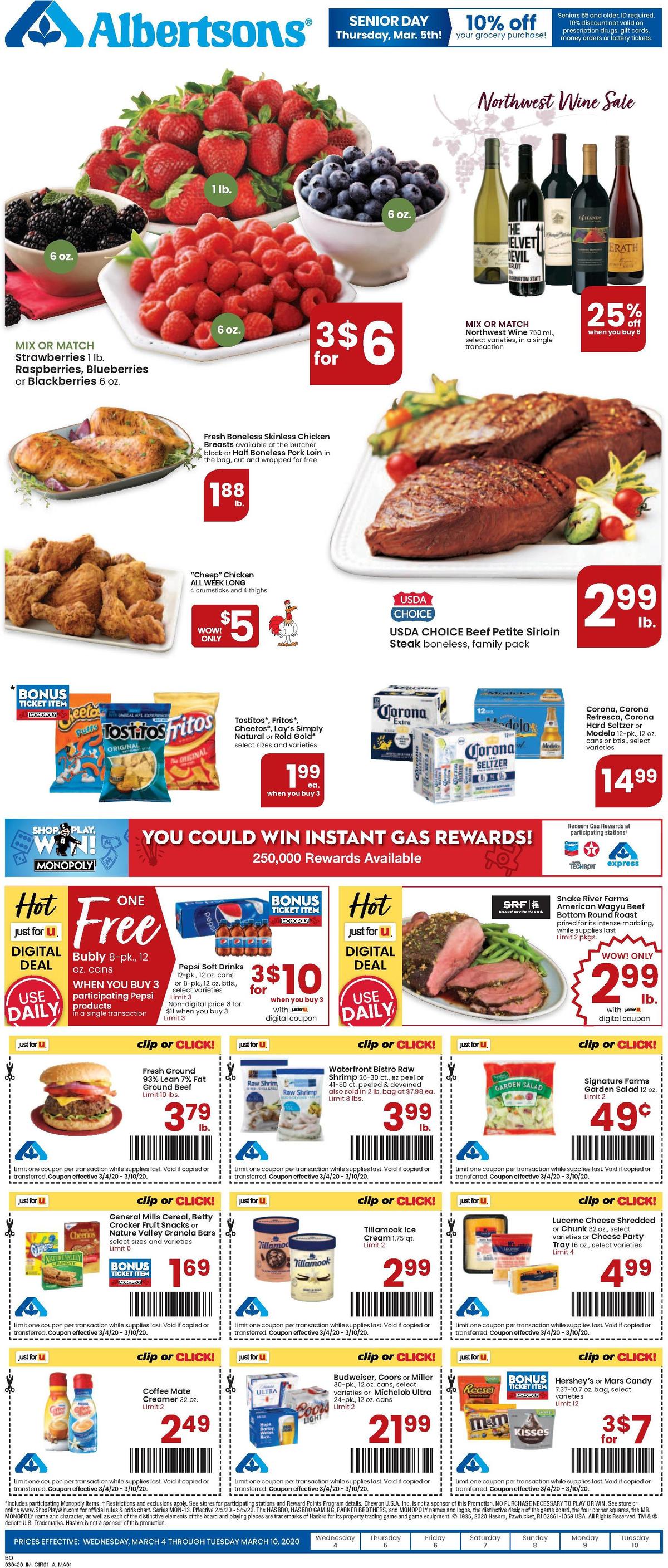 Albertsons Weekly Ads & Special Buys from March 4