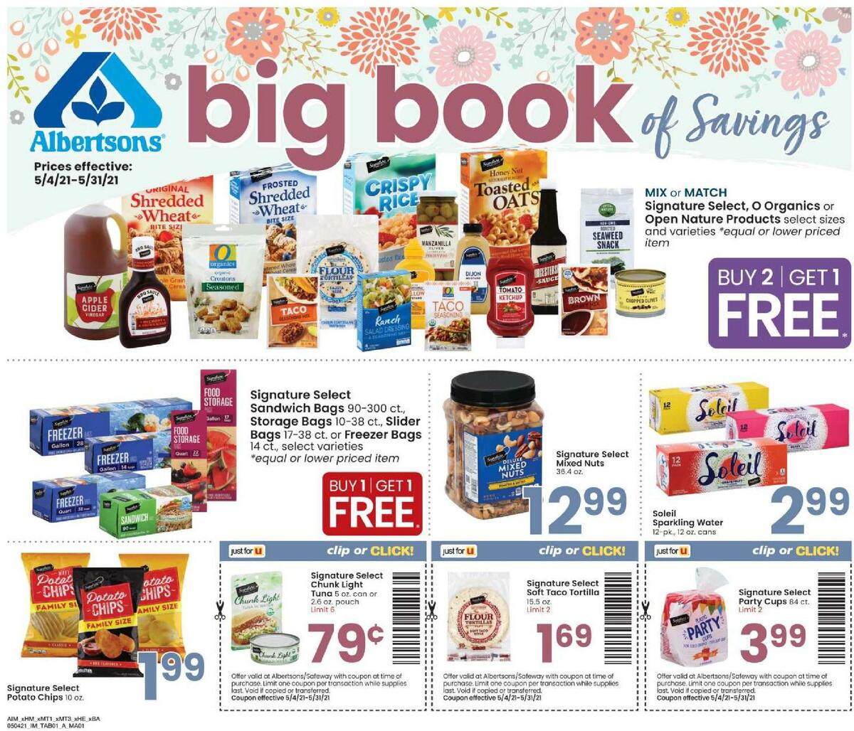 Albertsons Big Book of Savings Weekly Ads & Special Buys from May 4