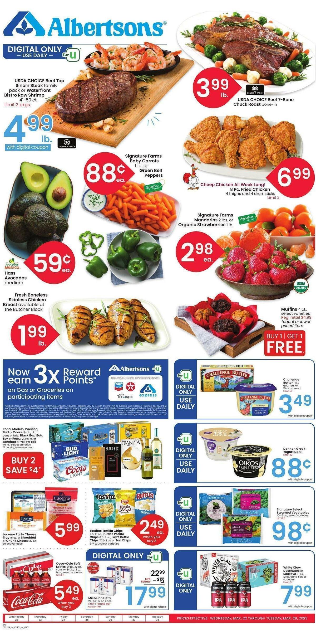 Albertsons Weekly Ads & Special Buys from March 22