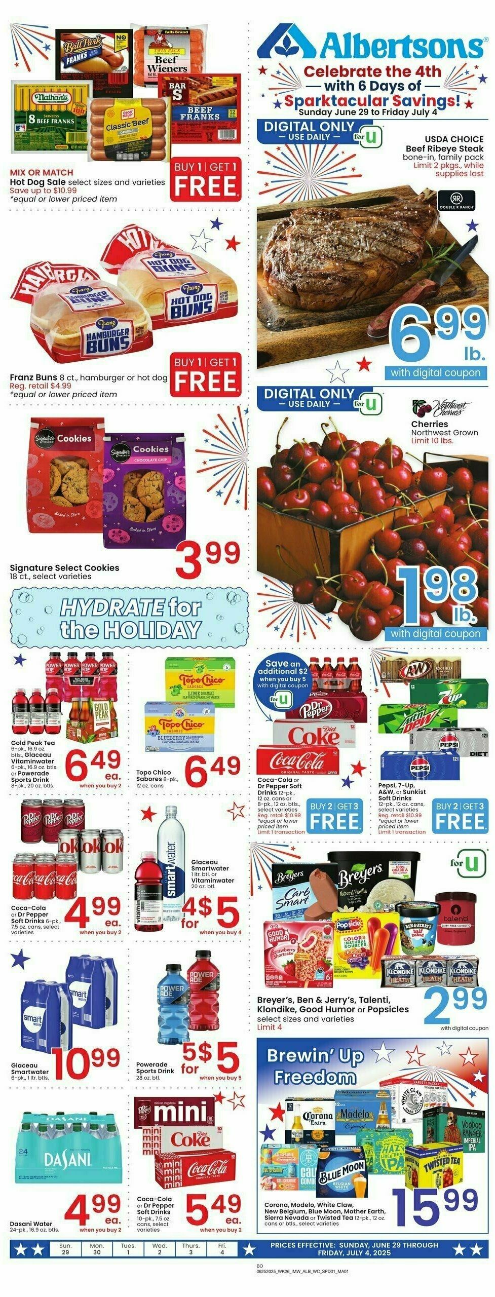 Albertsons Weekly Ads & Special Buys from June 25