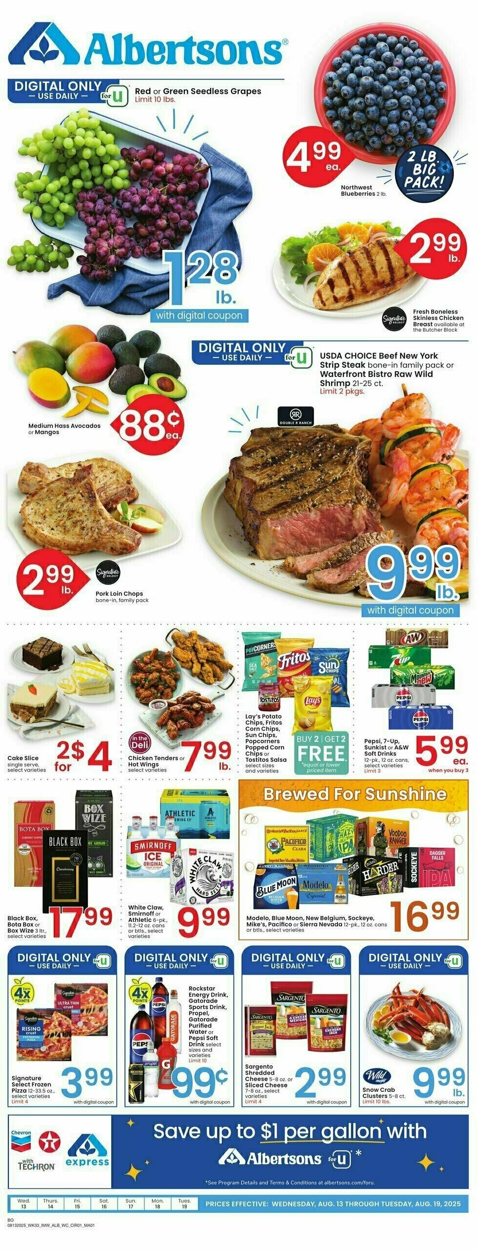 Albertsons Weekly Ads & Special Buys from August 13