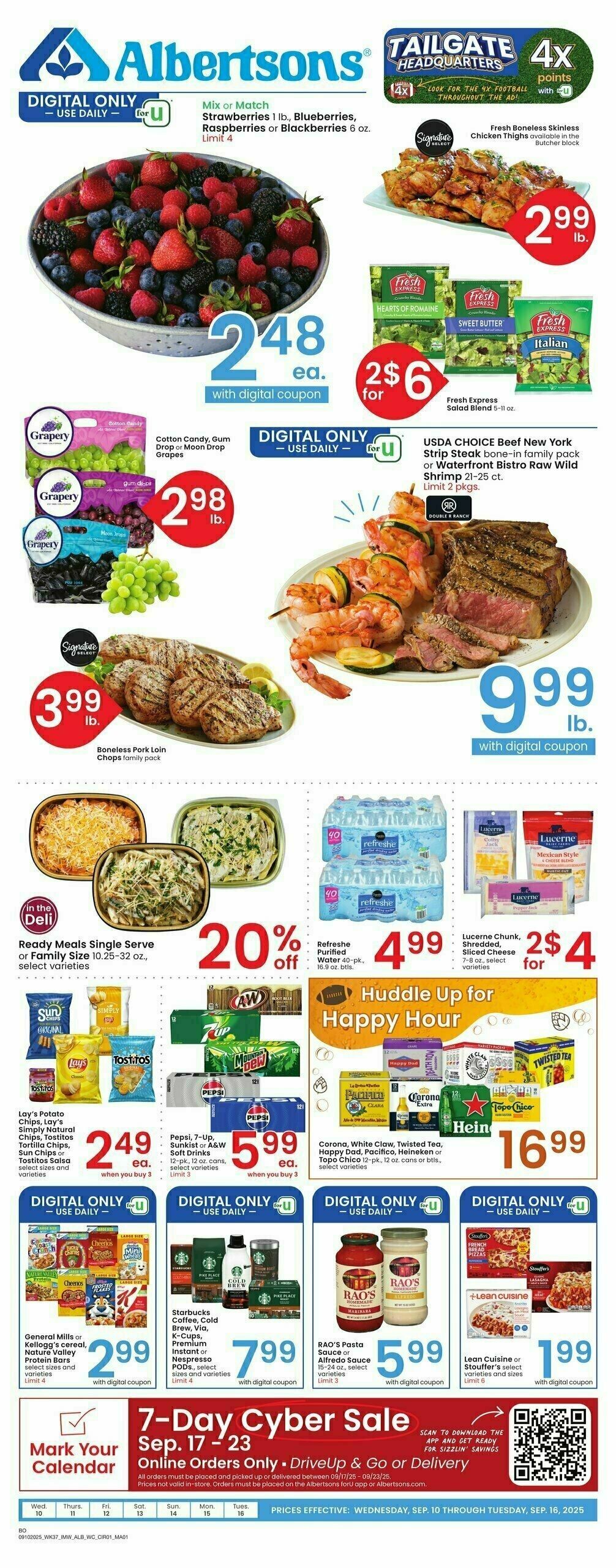 Albertsons Weekly Ads & Special Buys from September 10