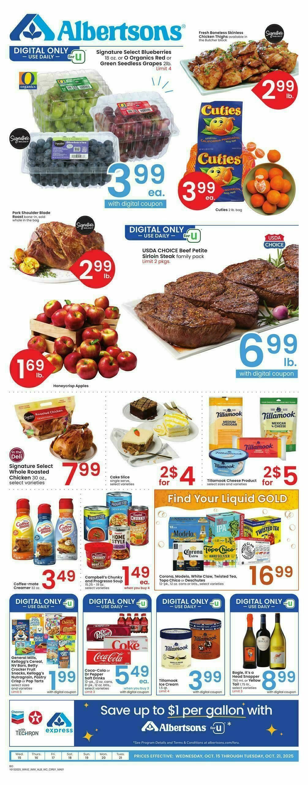 Albertsons Weekly Ads & Special Buys from October 15