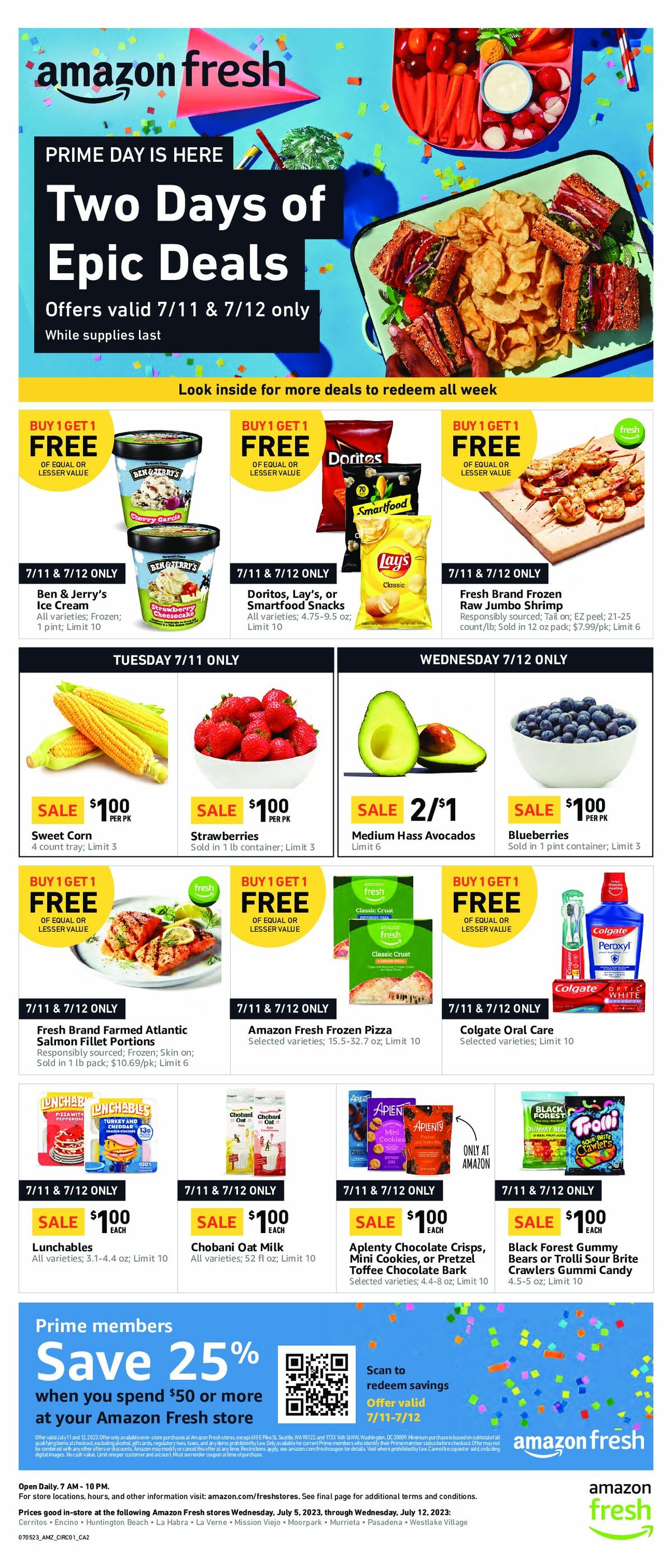 Amazon Fresh Weekly Sale Ads from July 5