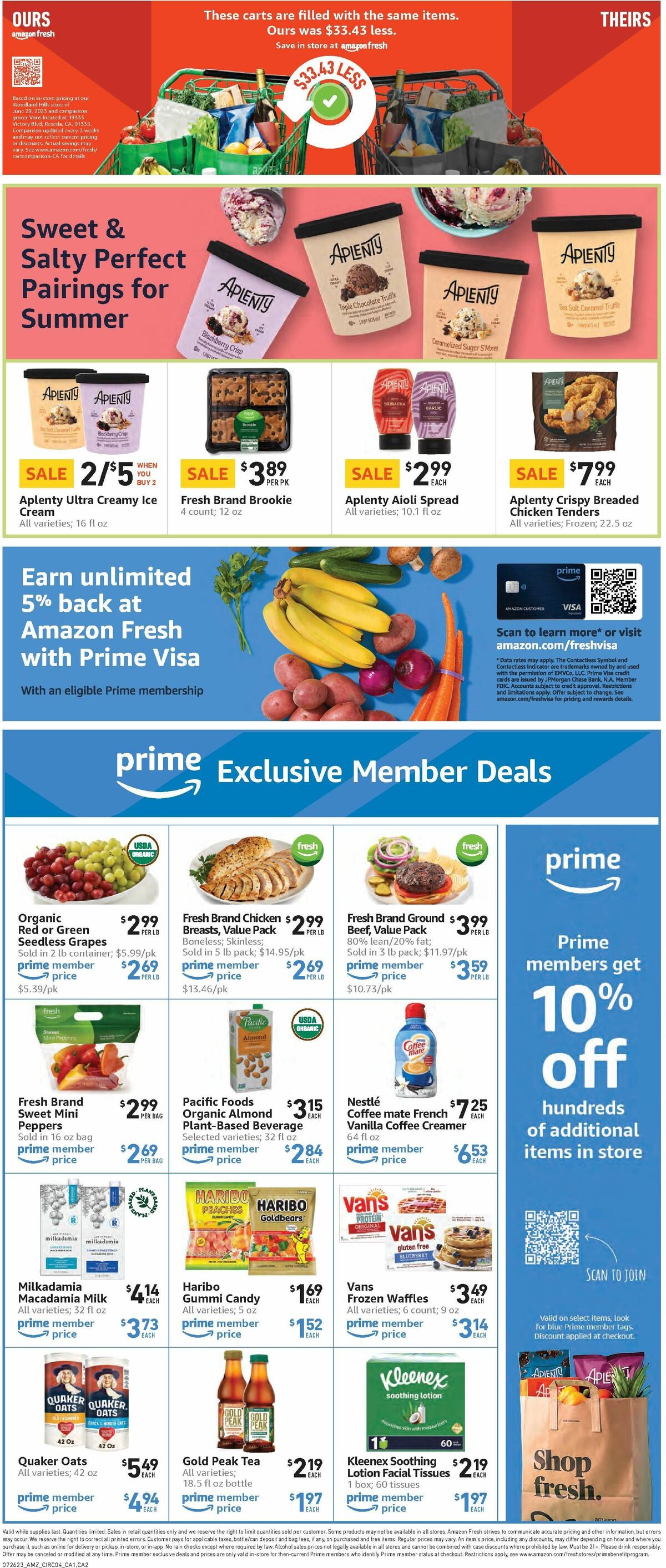 Amazon Fresh Weekly Sale Ads from July 26 - Page 4