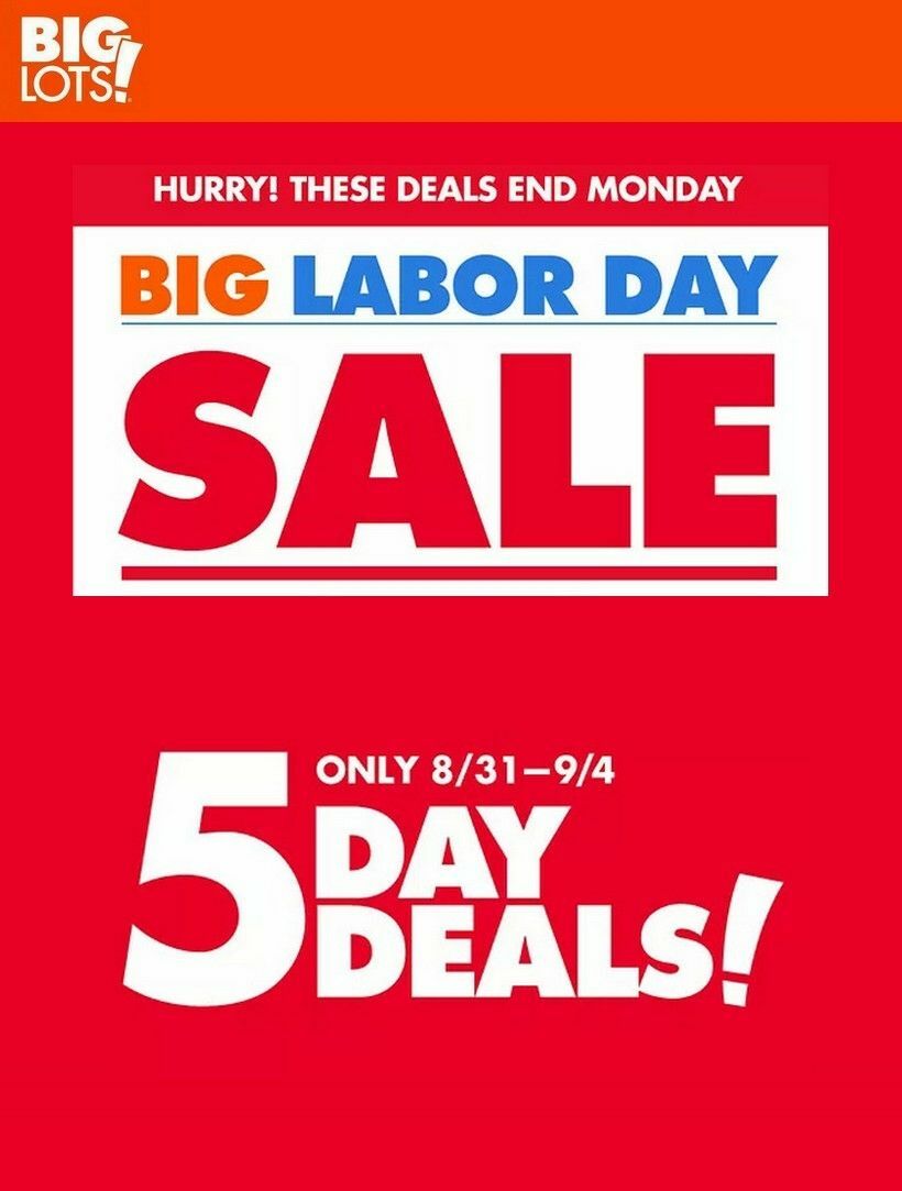 Big Lots Weekly Ad, Deals & Savings from August 31