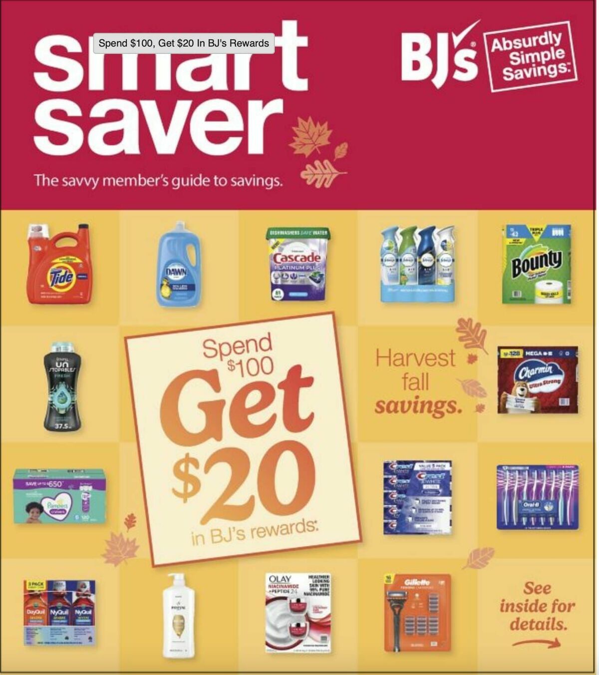BJ's Wholesale Club Wow Deals from September 25