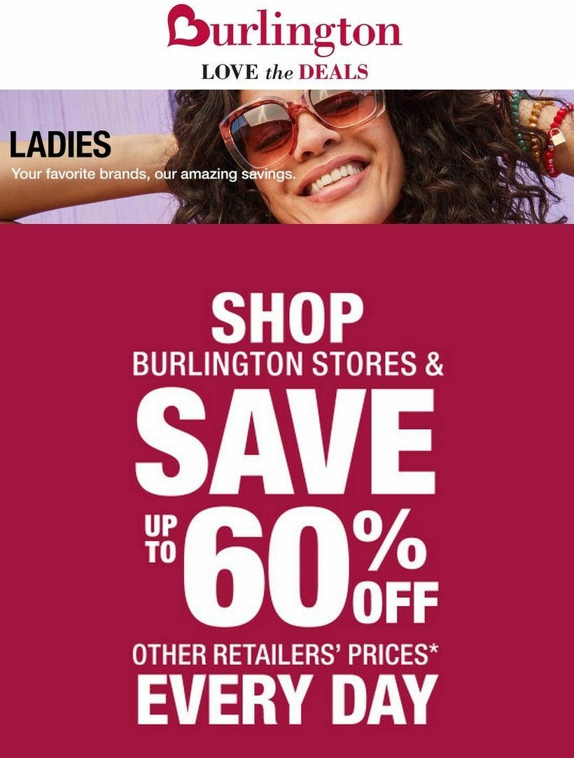 Burlington Deals & Offers from August 14