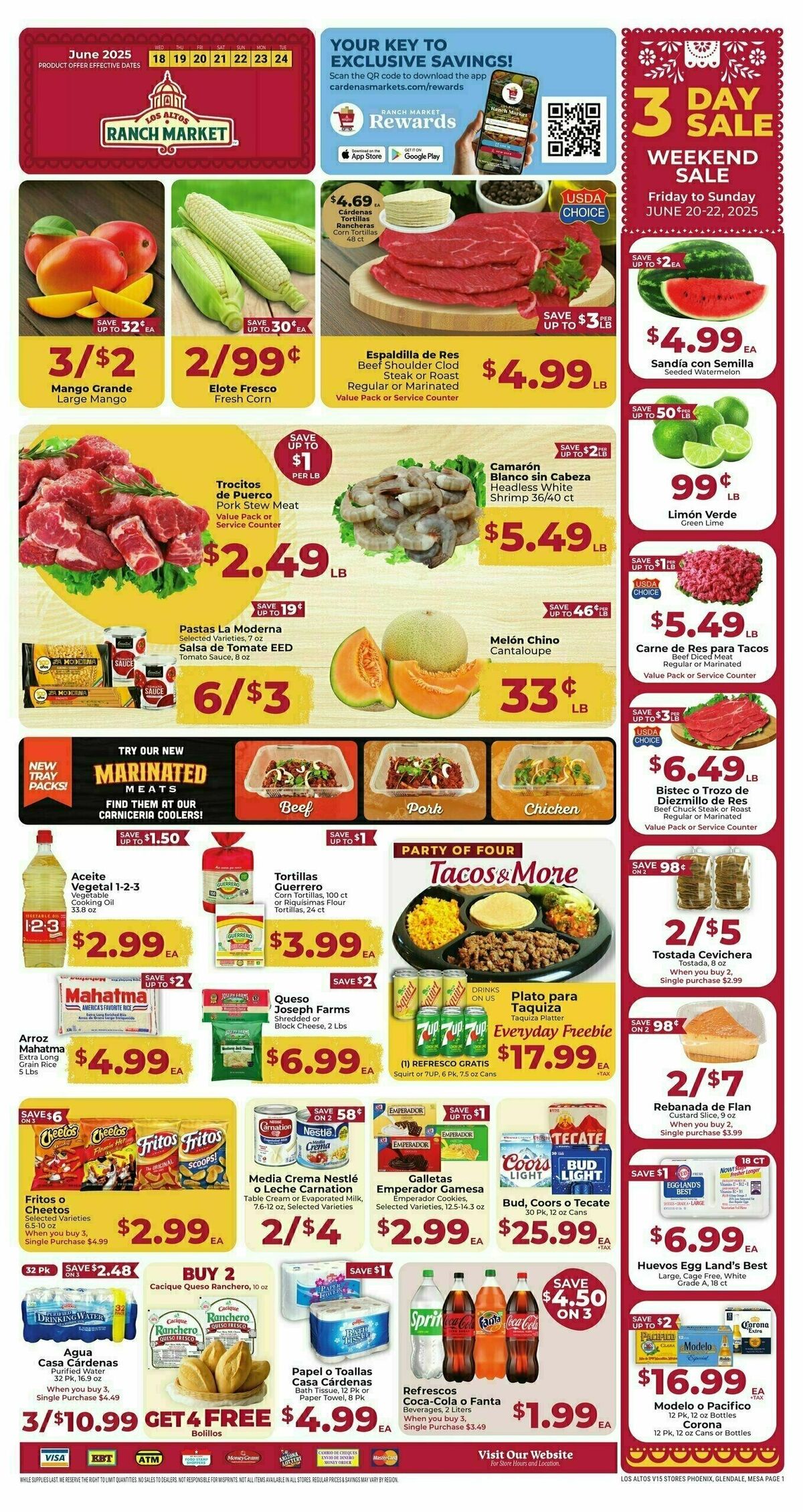 Cardenas Market Weekly Ad from June 18
