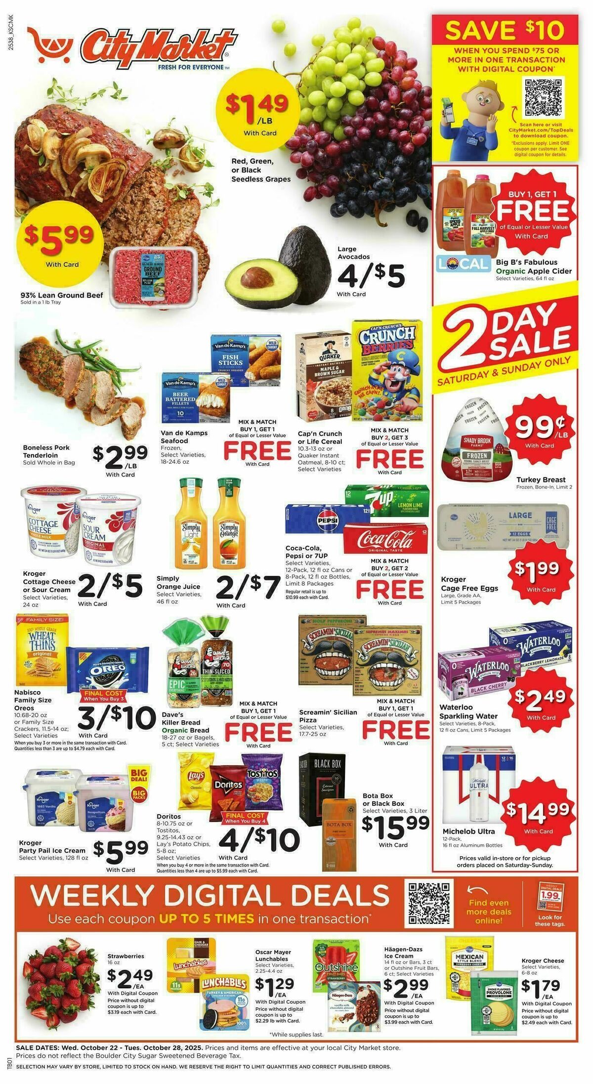 City Market Weekly Ads & Special Buys from October 22