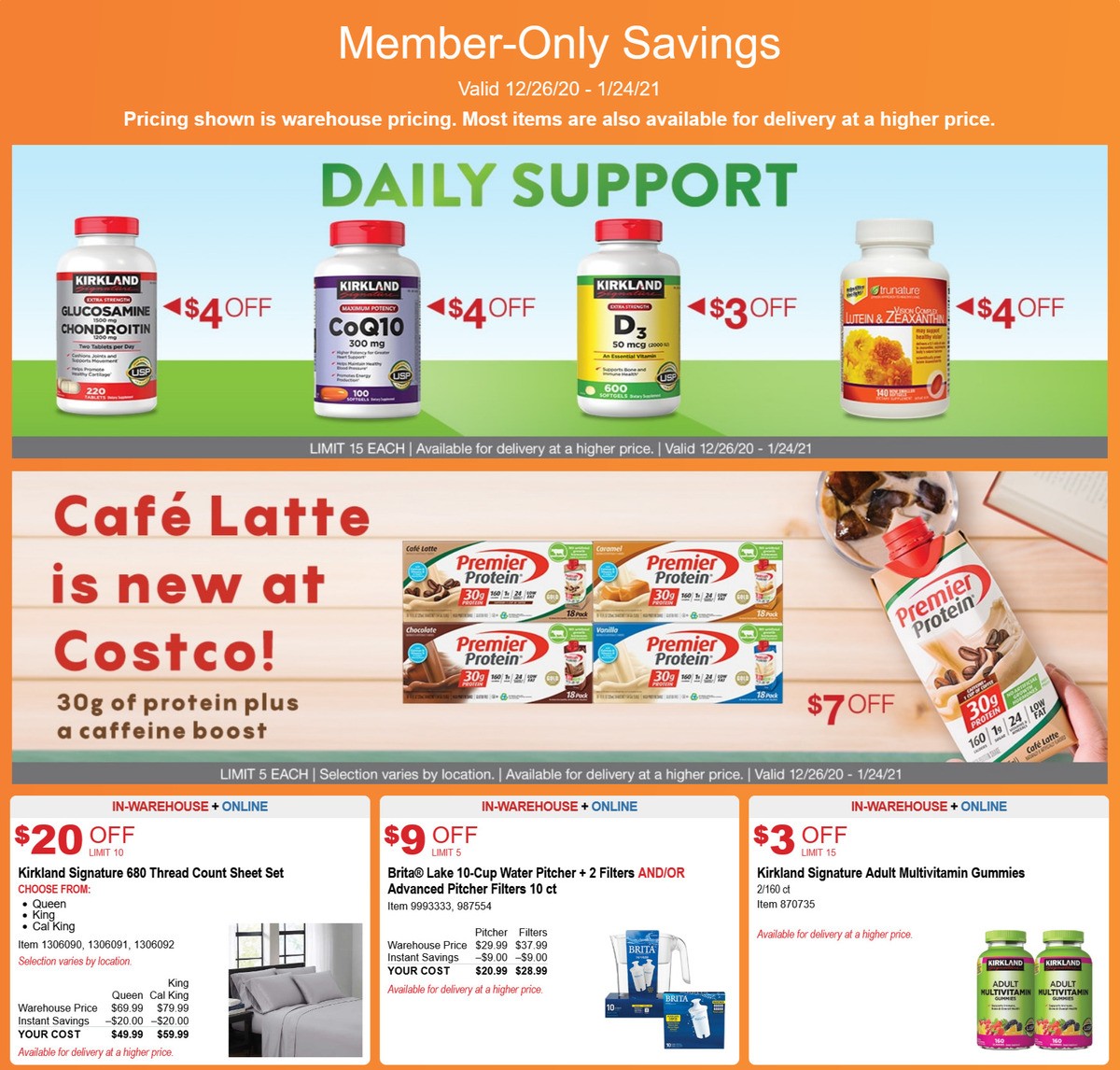 Costco Special Buys and Warehouse Savings from December 26