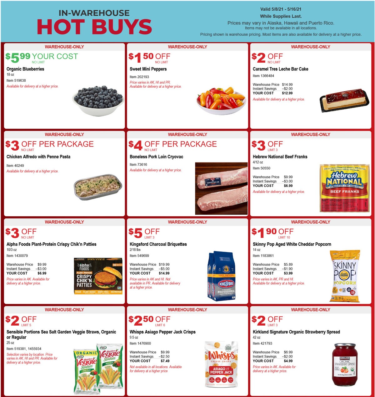 Costco Hot Buys Special Buys and Warehouse Savings from May 8