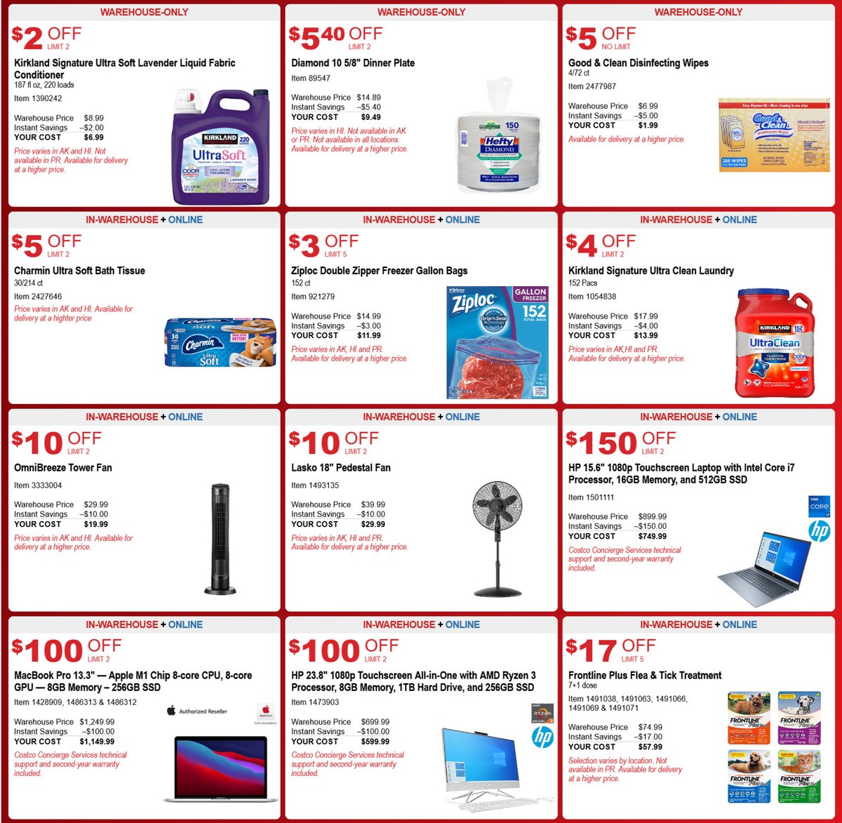 Costco Hot Buys Special Buys and Warehouse Savings for June 12 Page 2