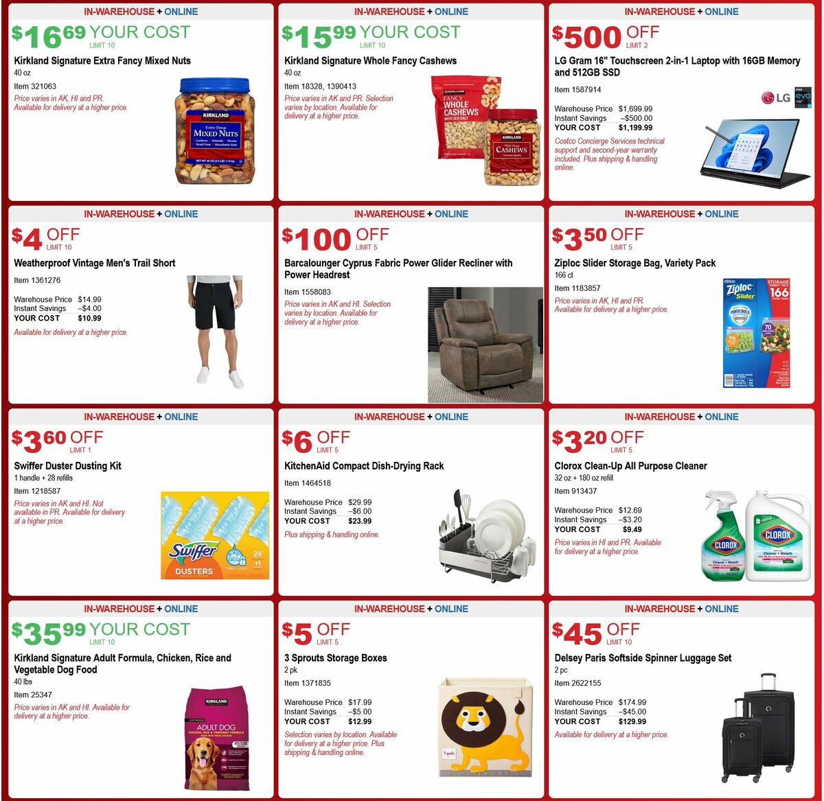 Costco Hot Buys Special Buys and Warehouse Savings from February 26