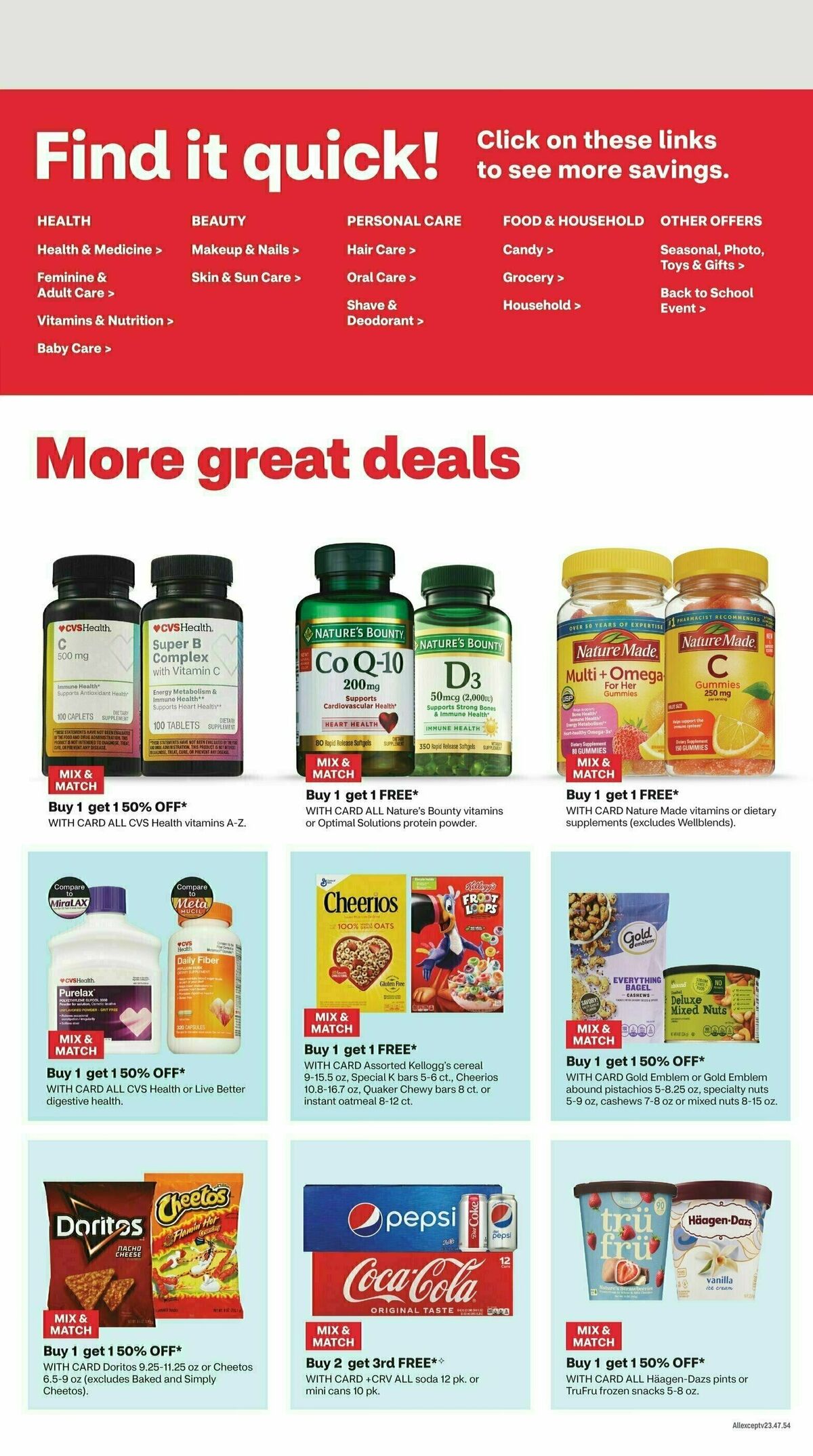 CVS Pharmacy Weekly Ads & Online Circulars from August 6 - Page 3