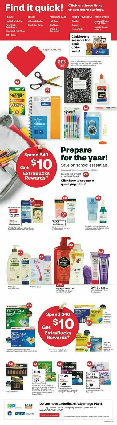 CVS Pharmacy Weekly Ads & Online Circulars