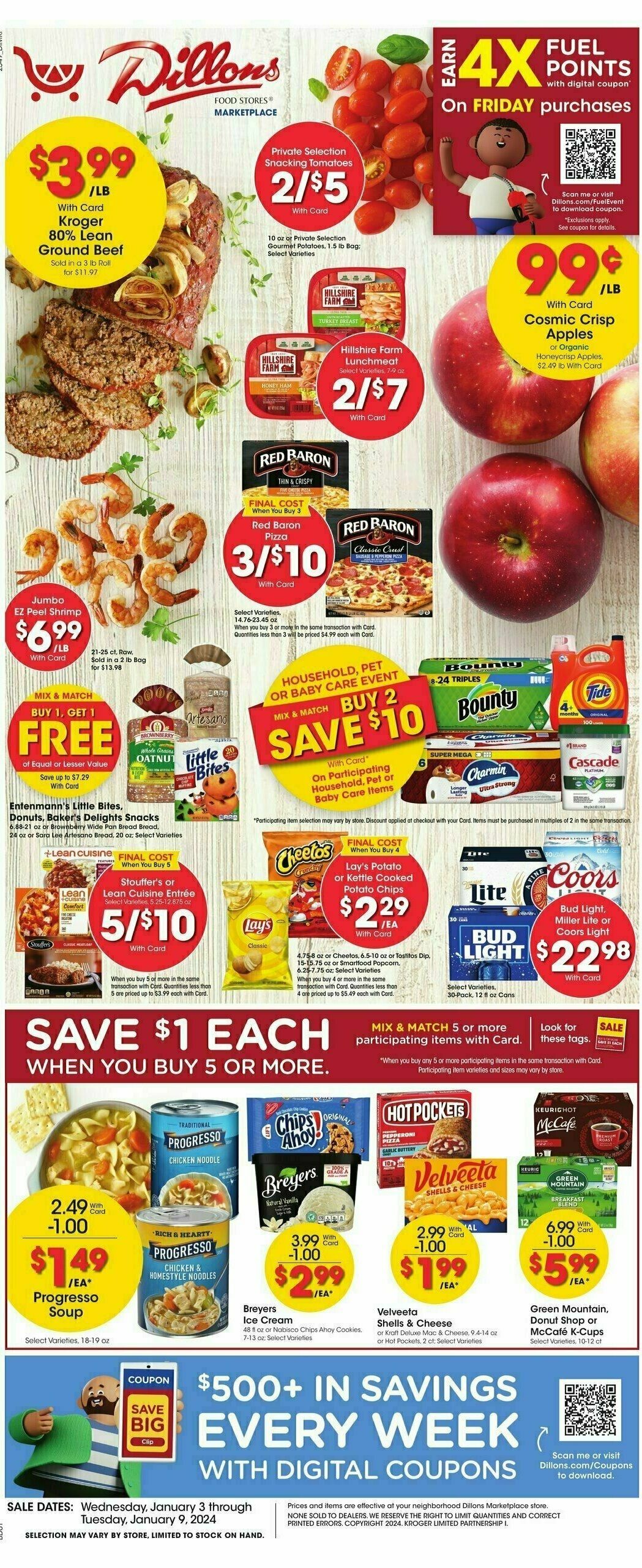 Dillons Weekly Ad & Deals from January 3