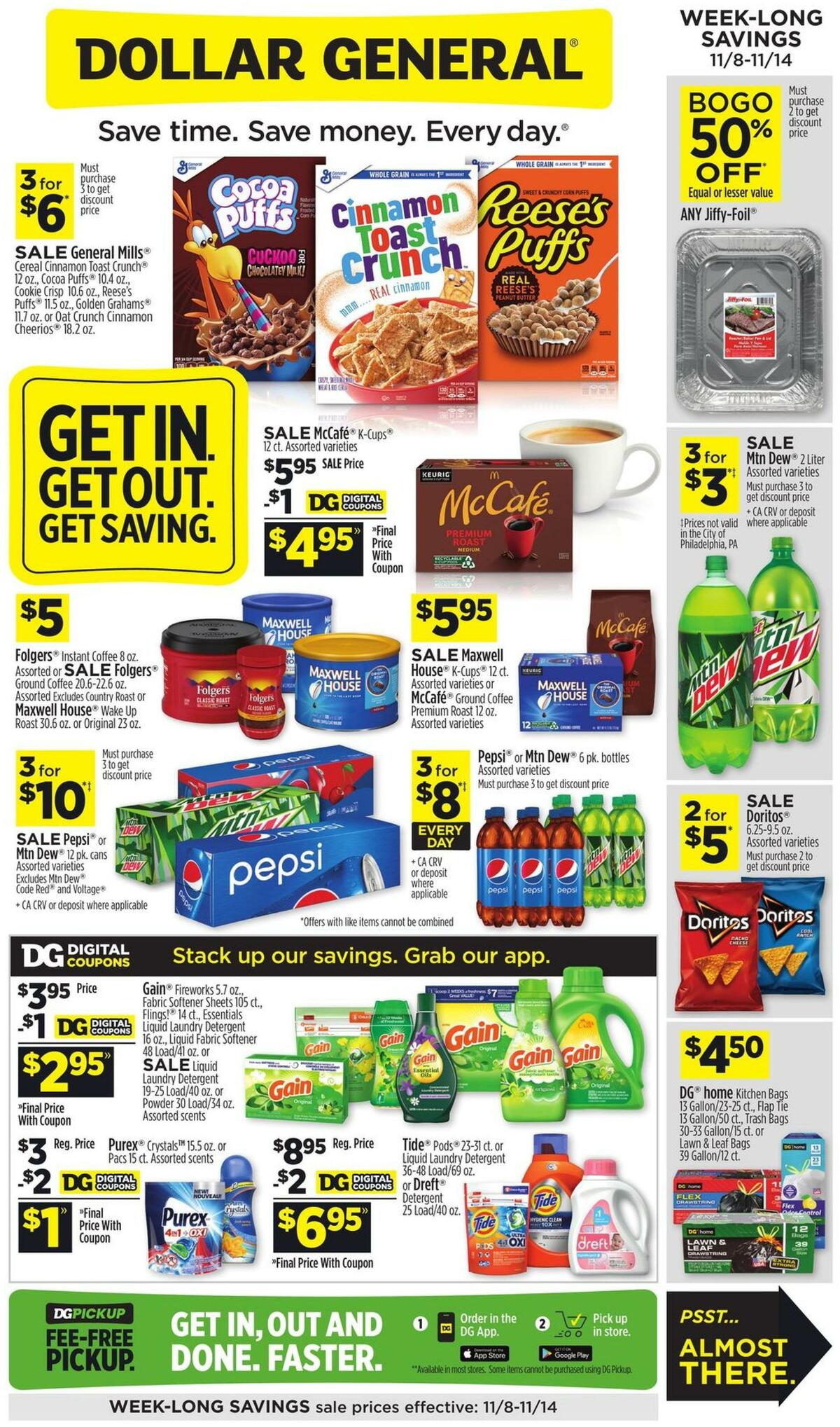 Dollar General Weekly Ads and Circulars from November 8 Page 3
