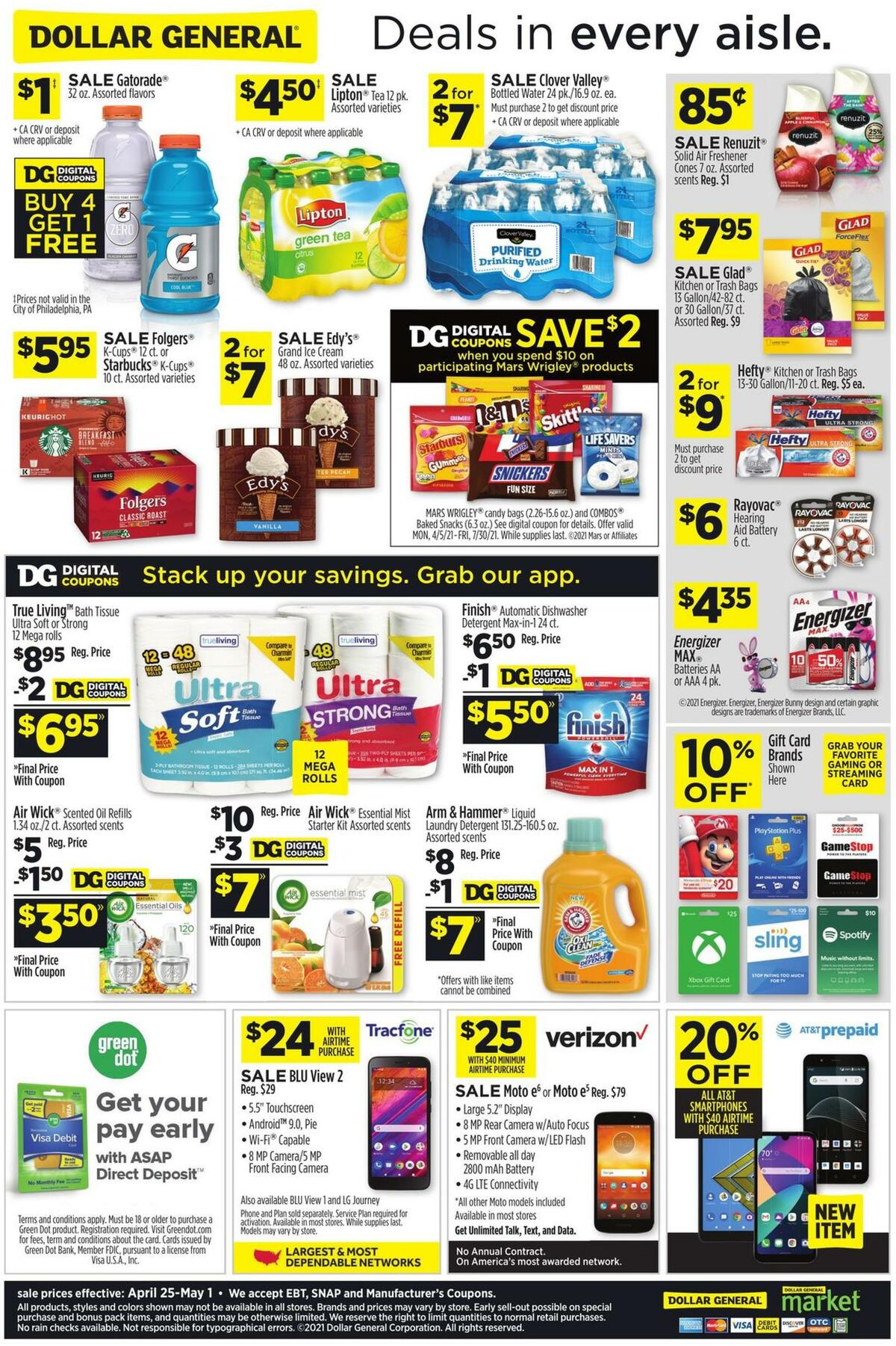 Dollar General Weekly Ads and Circulars from April 25 Page 2