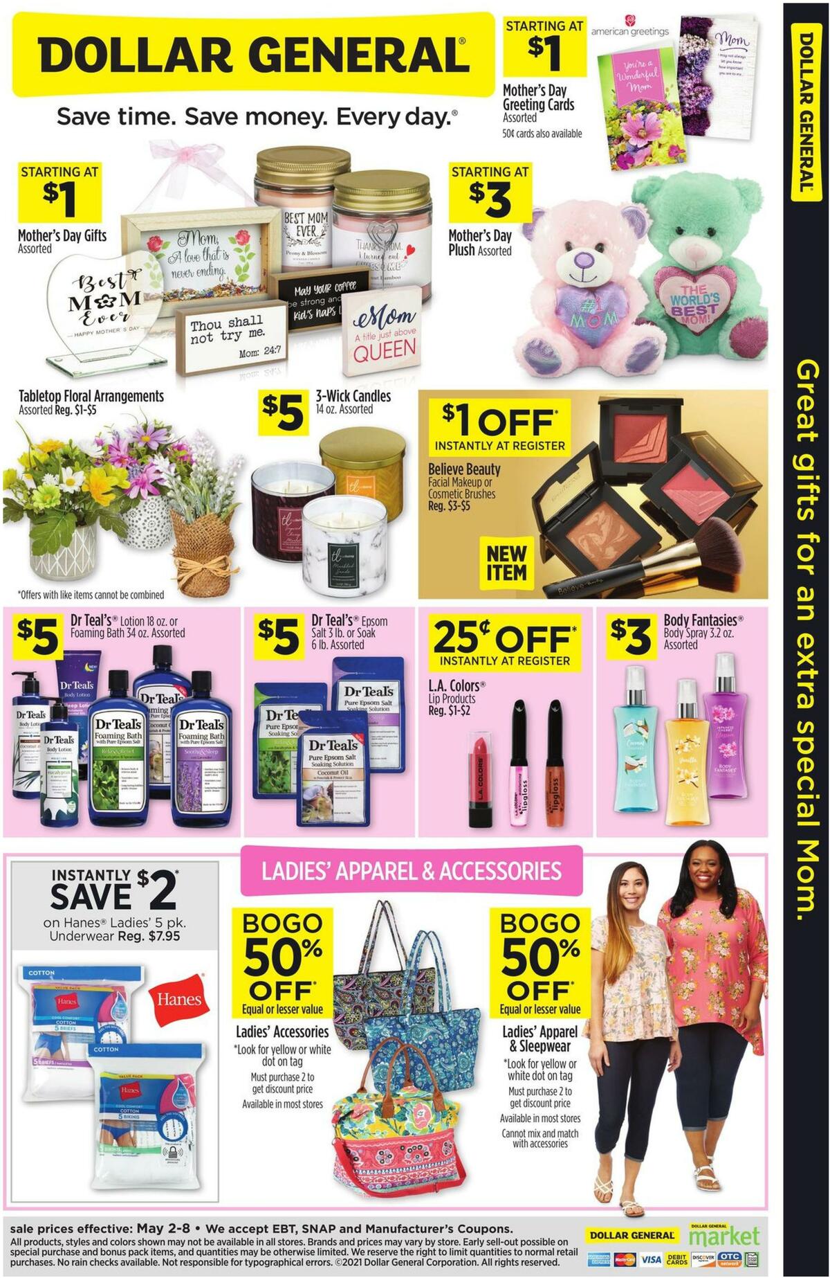 Dollar General Great Gifts For An Extra Special Mom Weekly Ads and