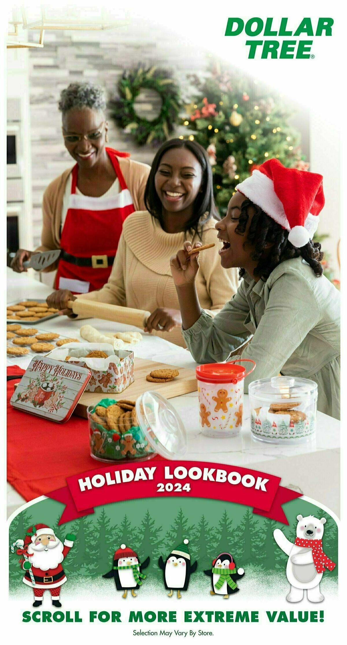 Dollar Tree Holiday Lookbook Weekly Ads from November 1