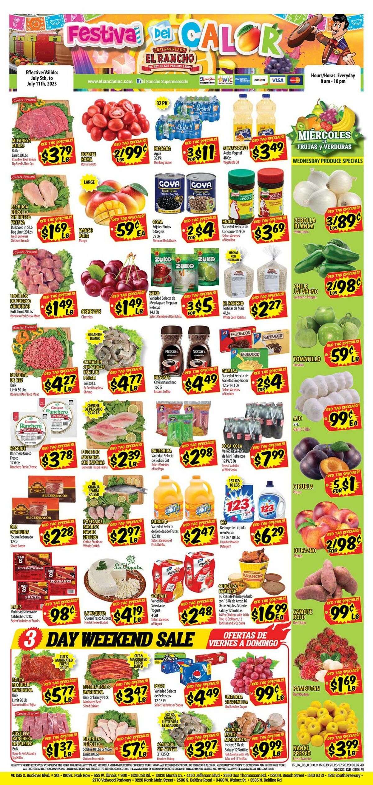 El Rancho Weekly Ads from July 5
