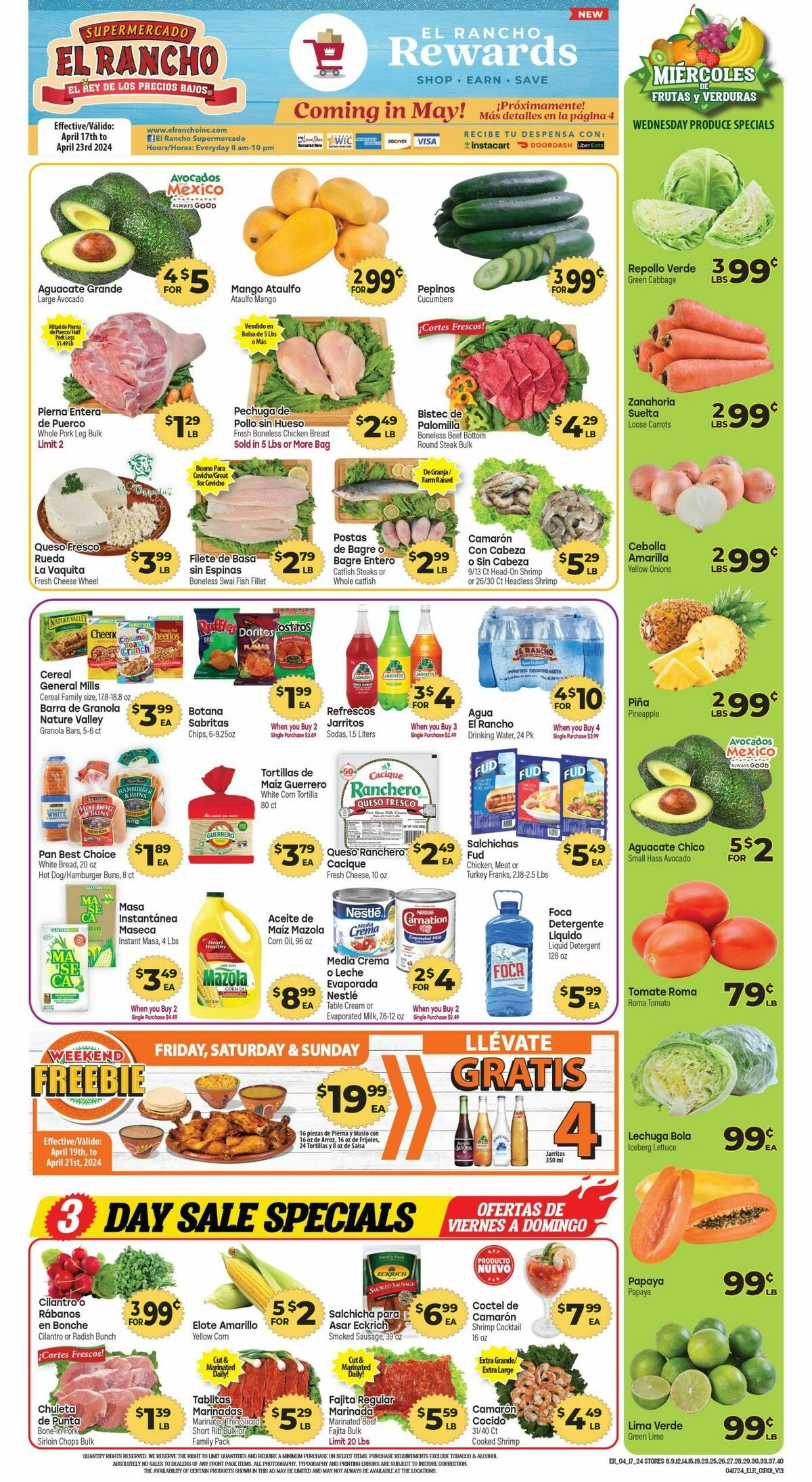 El Rancho Weekly Ads from April 17