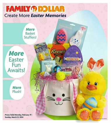 Family Dollar Easter Book