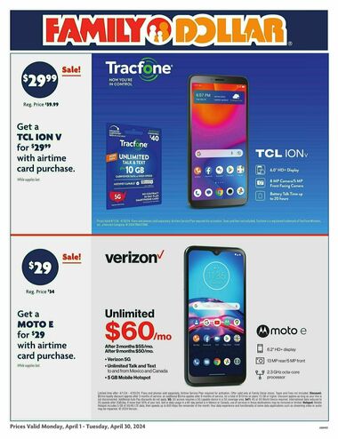 Family Dollar AT&T Tracfone
