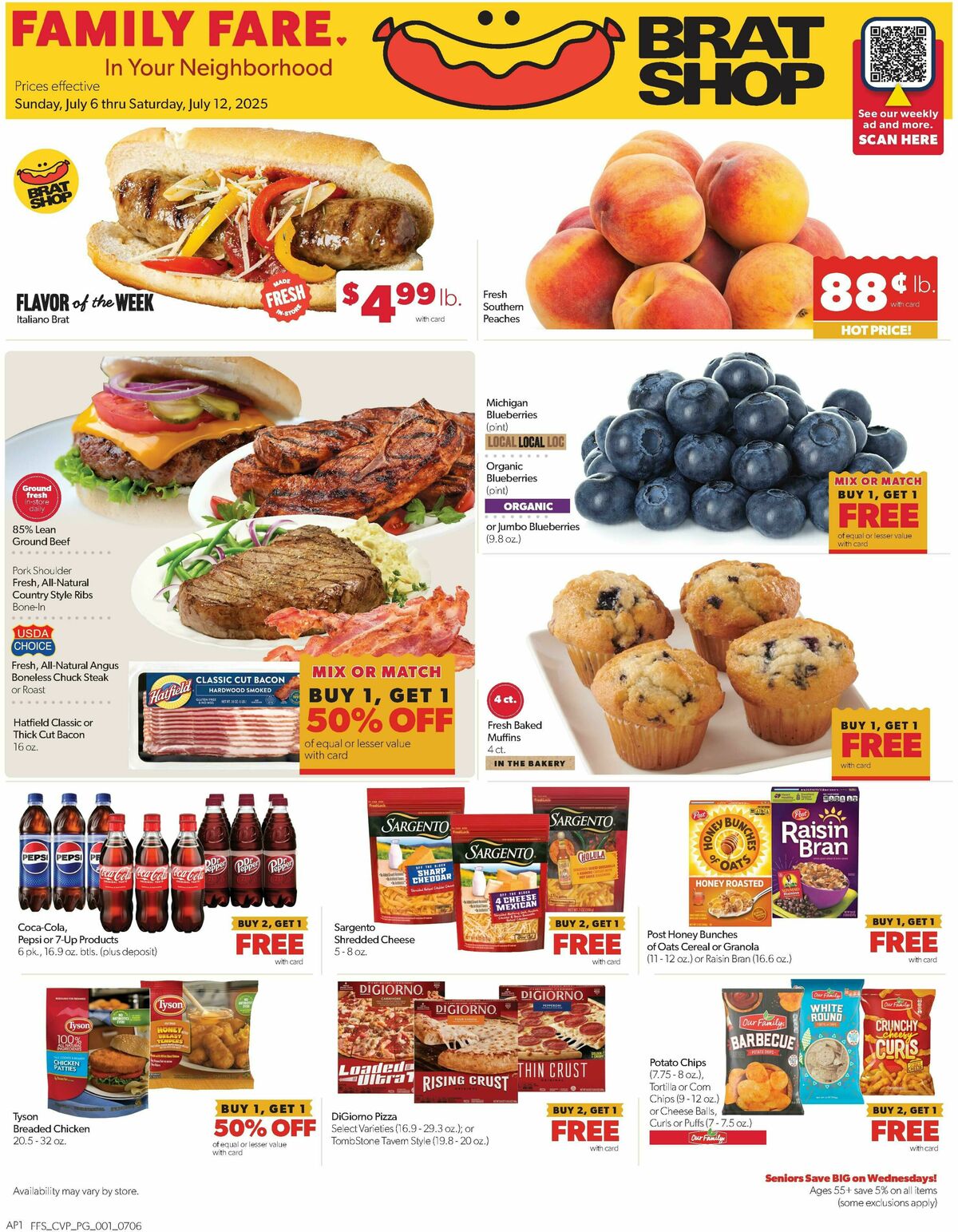 Family Fare Weekly Ad from July 6