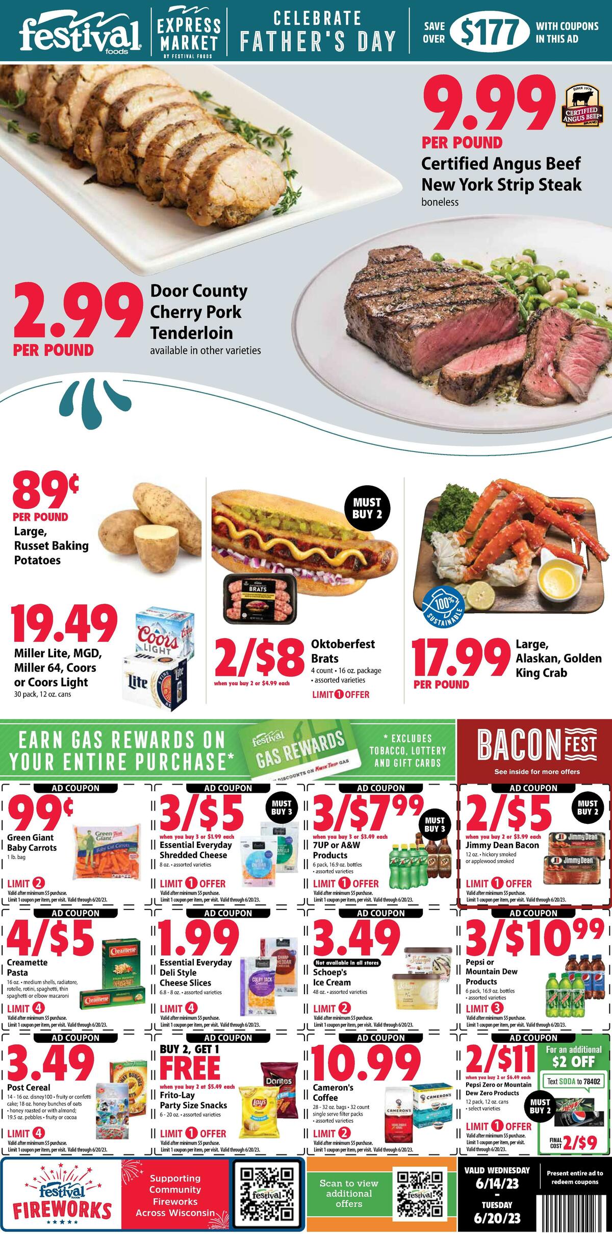 Festival Foods Weekly Ad & Specials from June 14