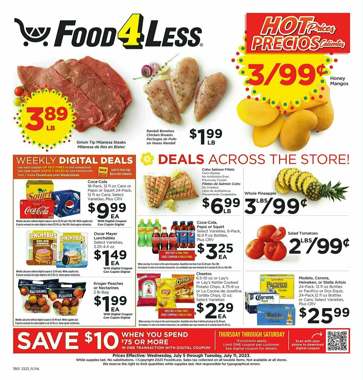 Food 4 Less Weekly Ads & Deals from July 5
